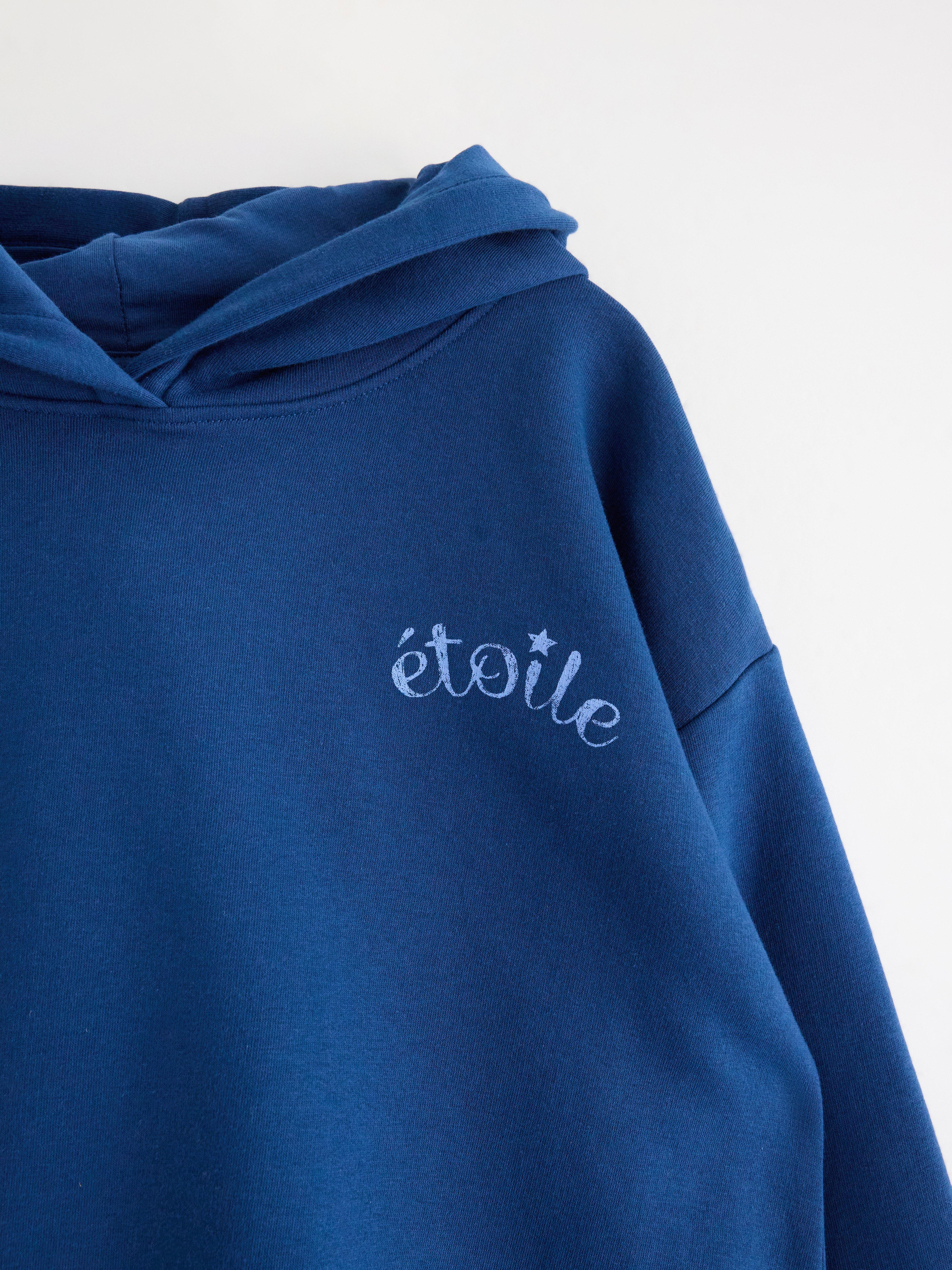 Hooded Sweatshirt - Kids Wear - Blue