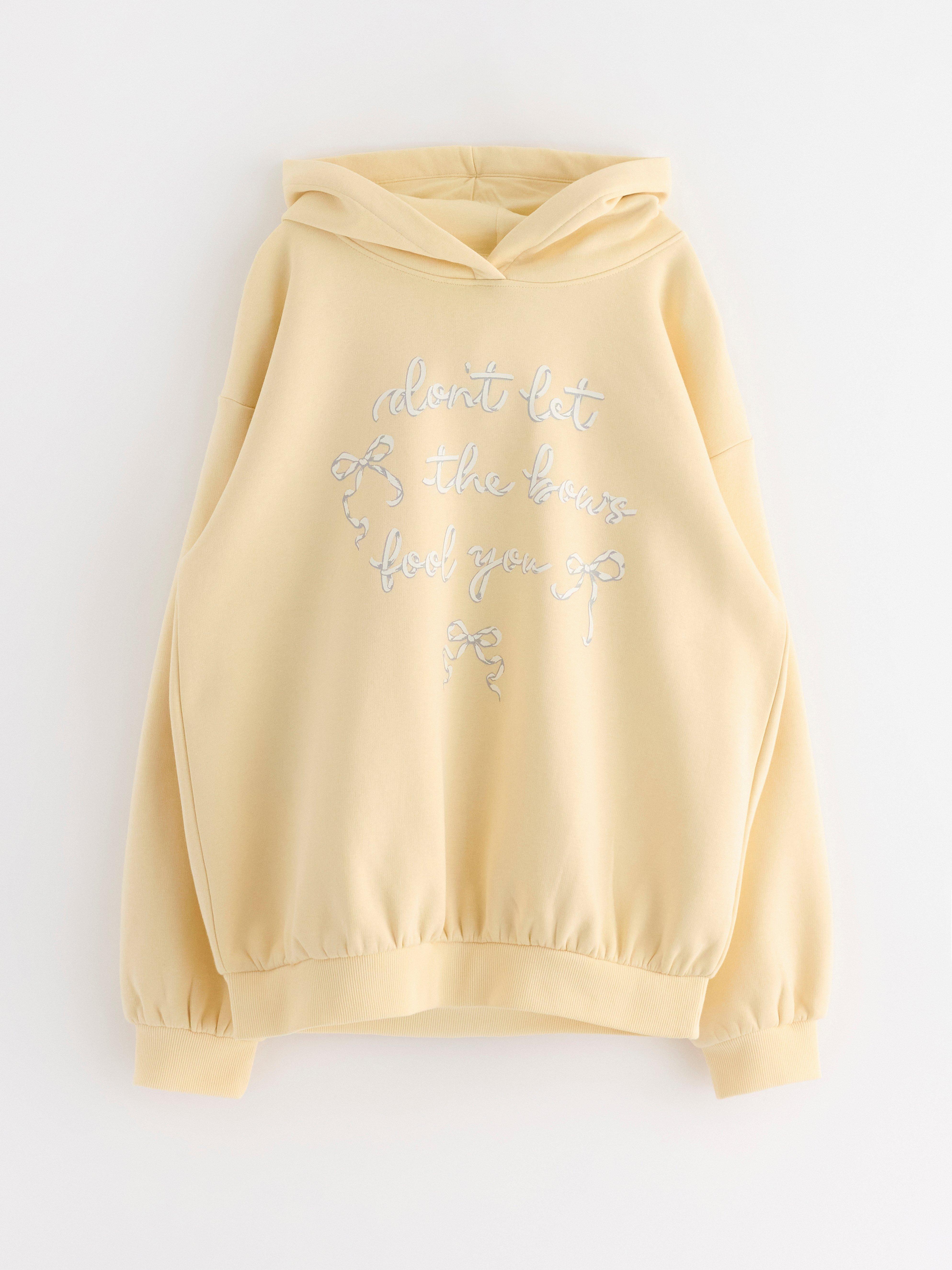 Hooded Sweatshirt - Kids Wear - Yellow