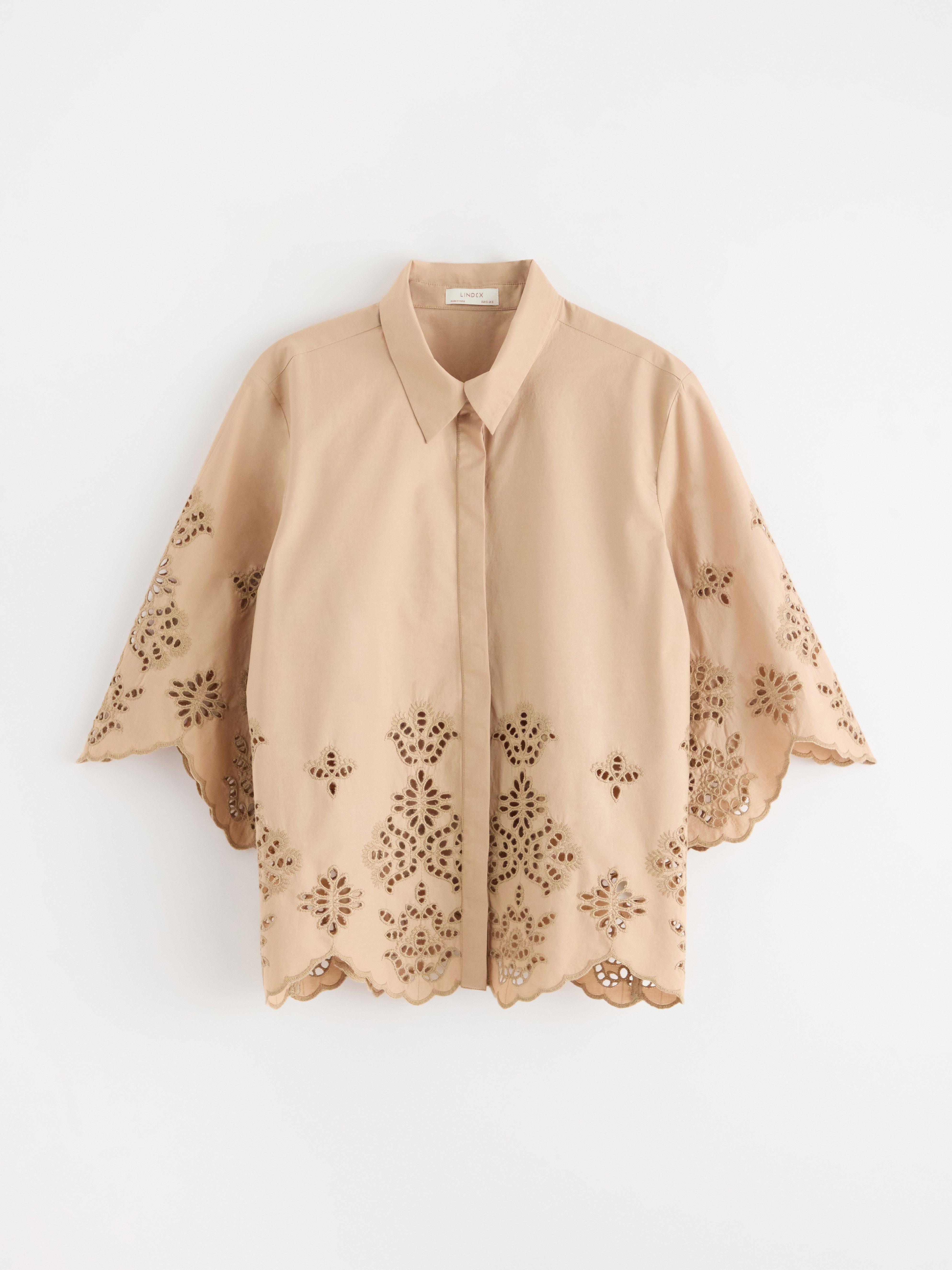 Skjorta - Dam - Beige