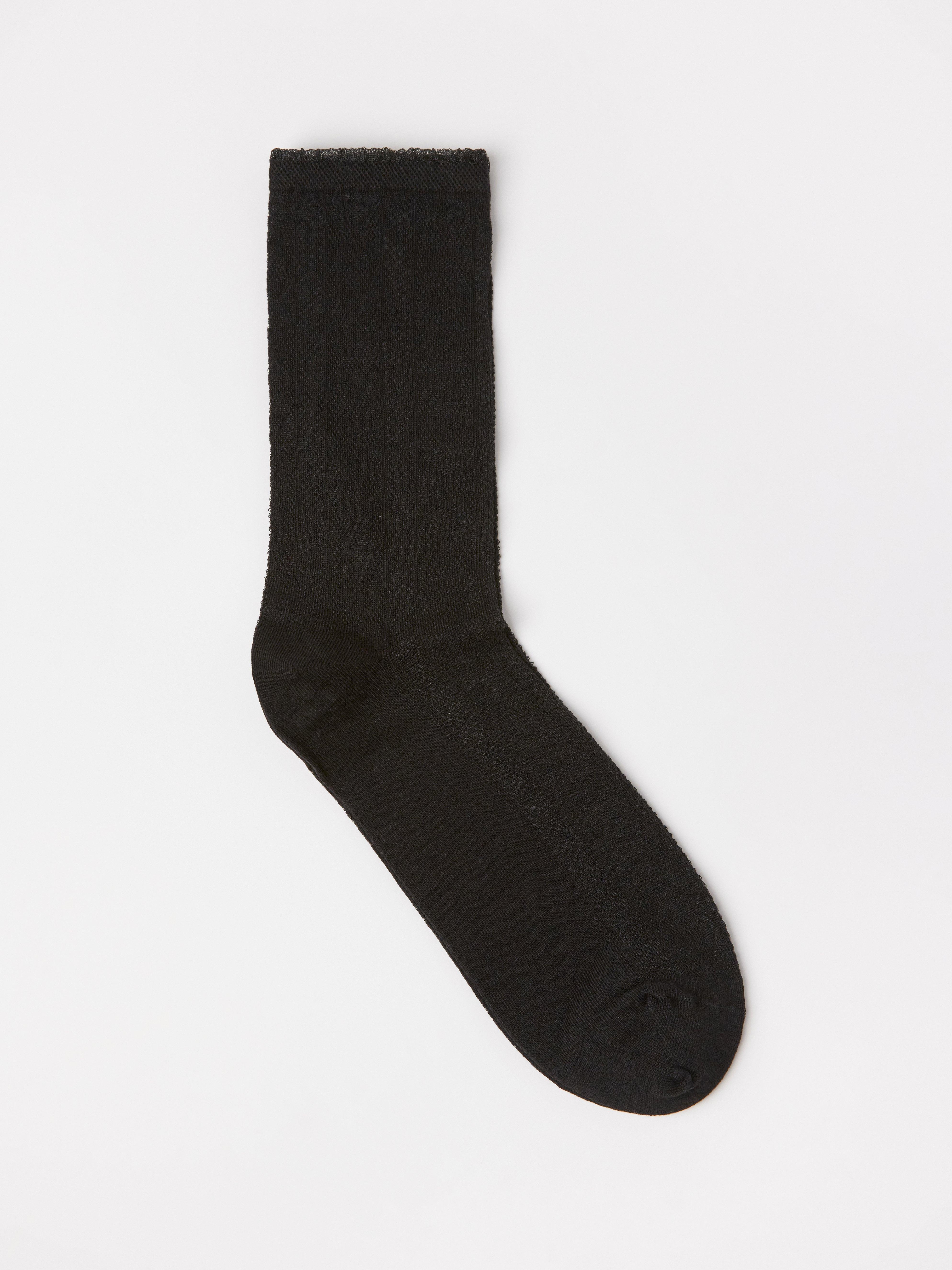 Socks - Lingerie - Black