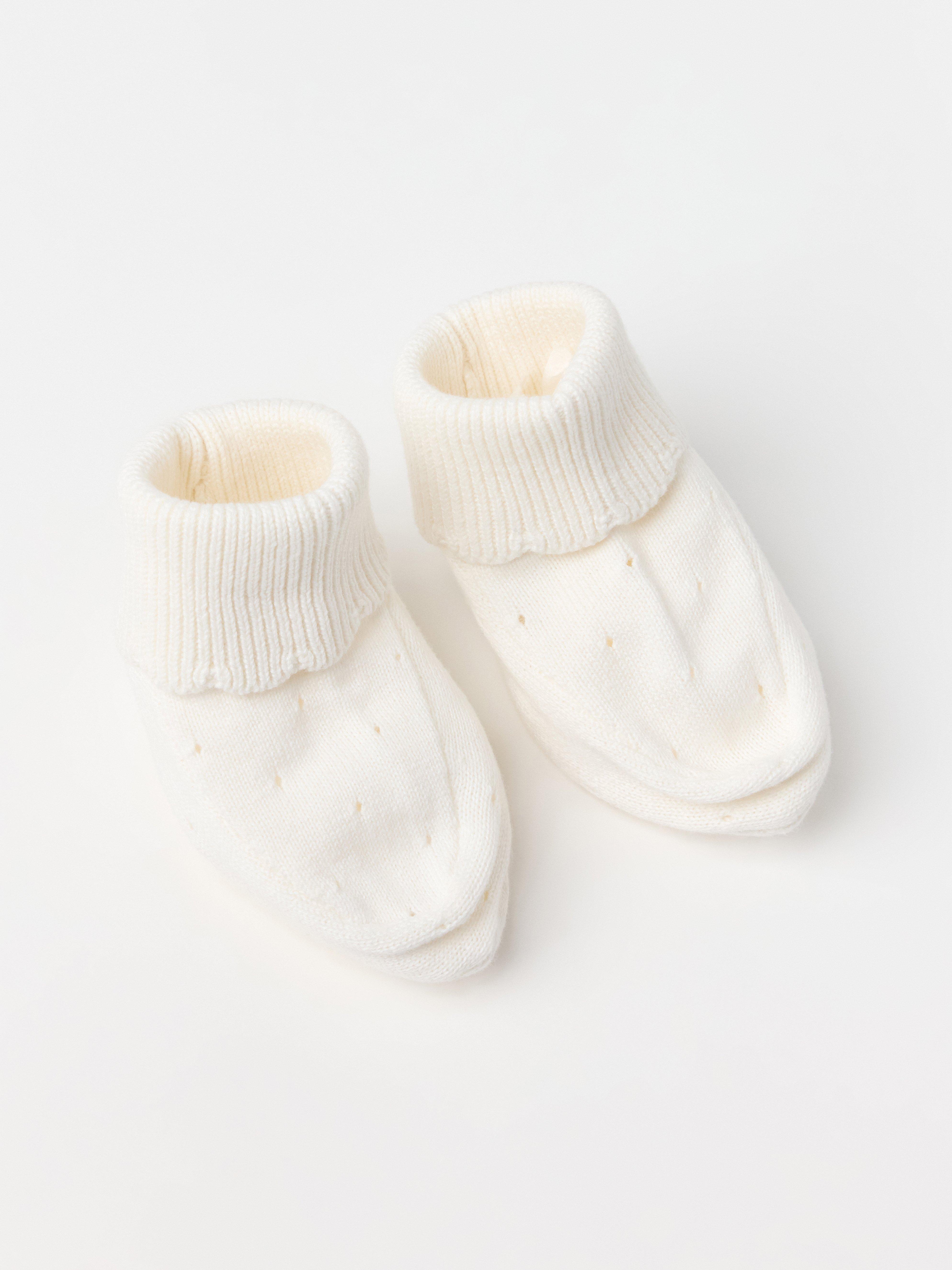 Footies - Barn - Vit