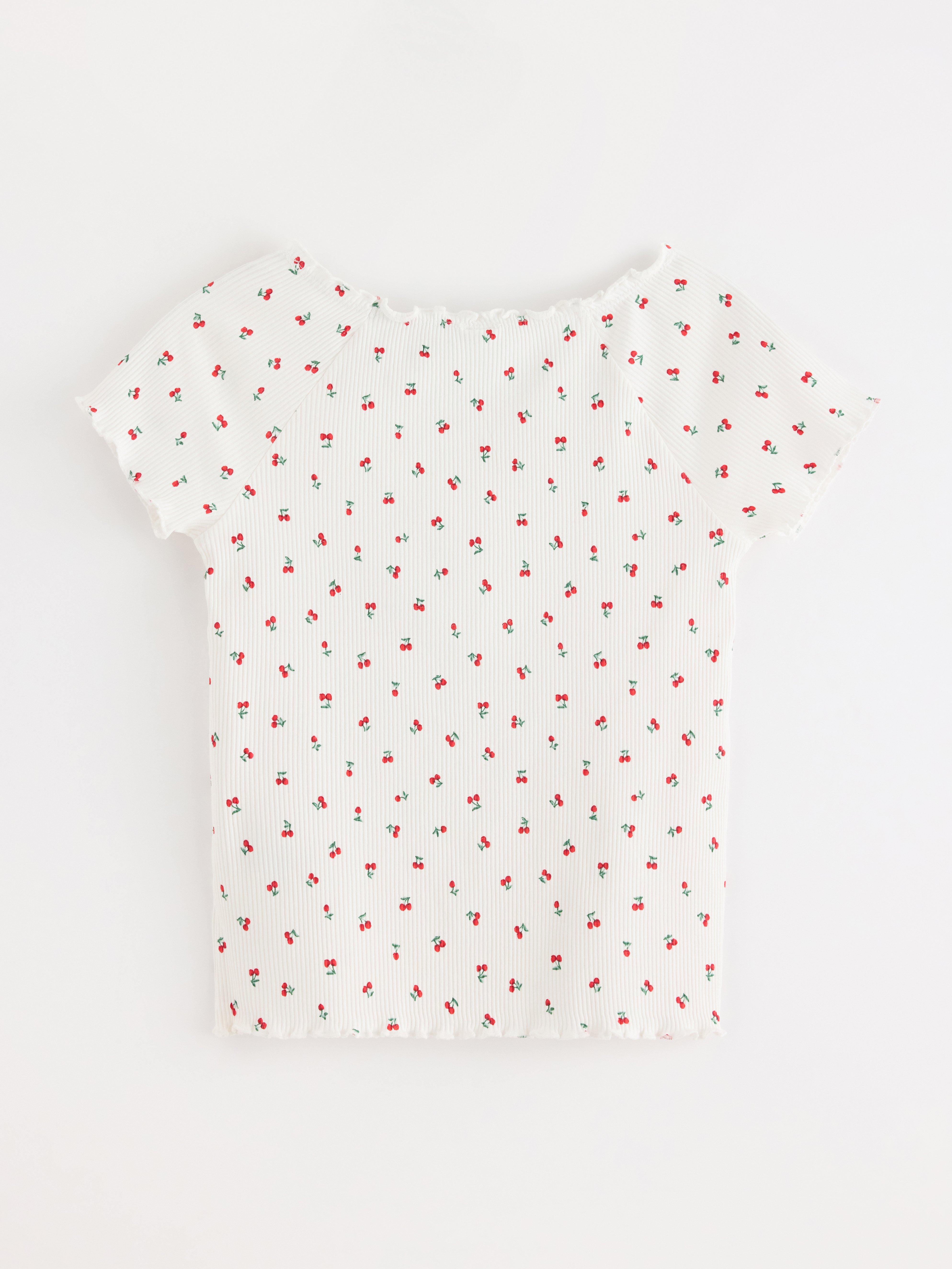 Top - Kids Wear - White