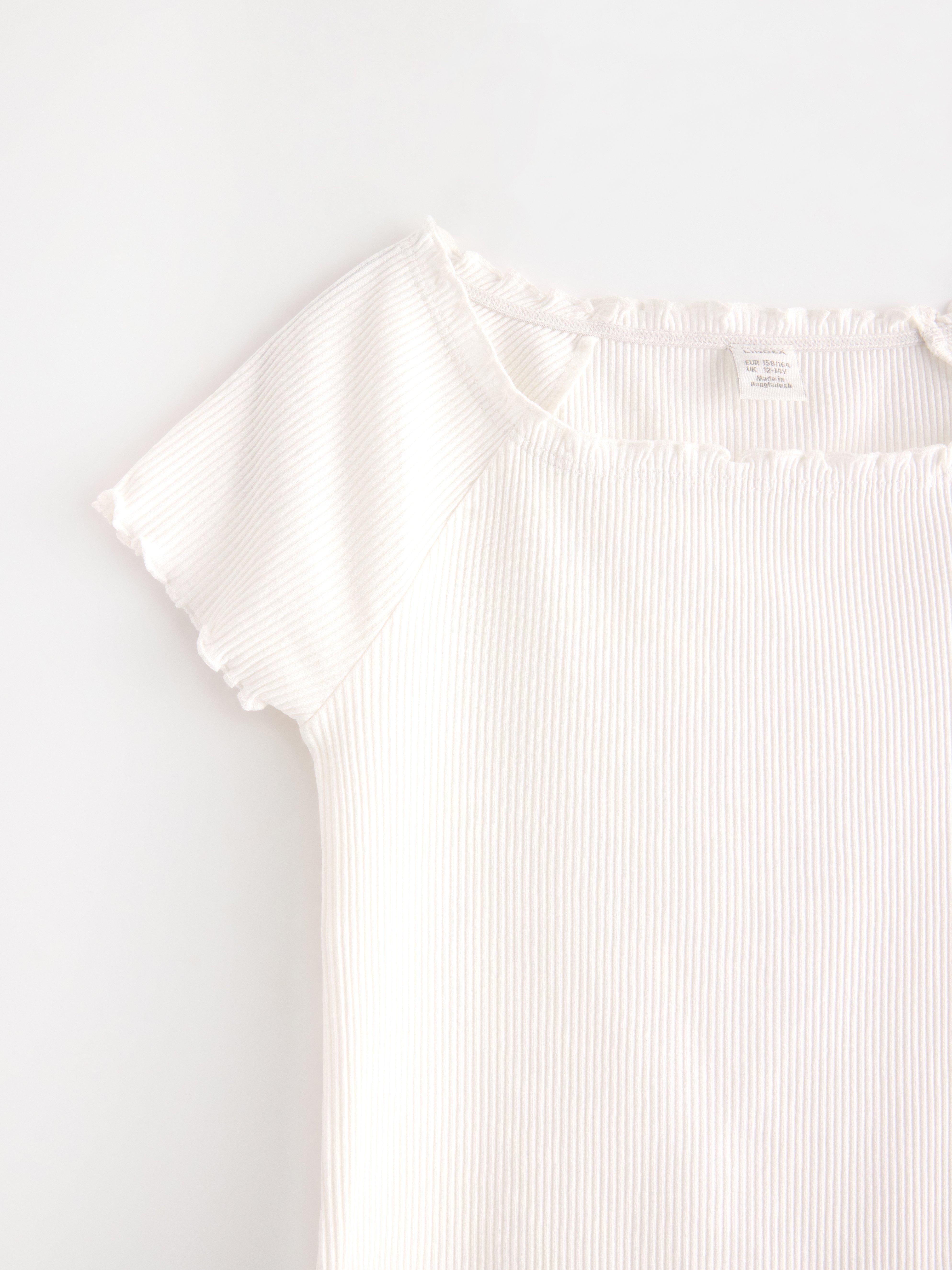 Top - Kids Wear - White