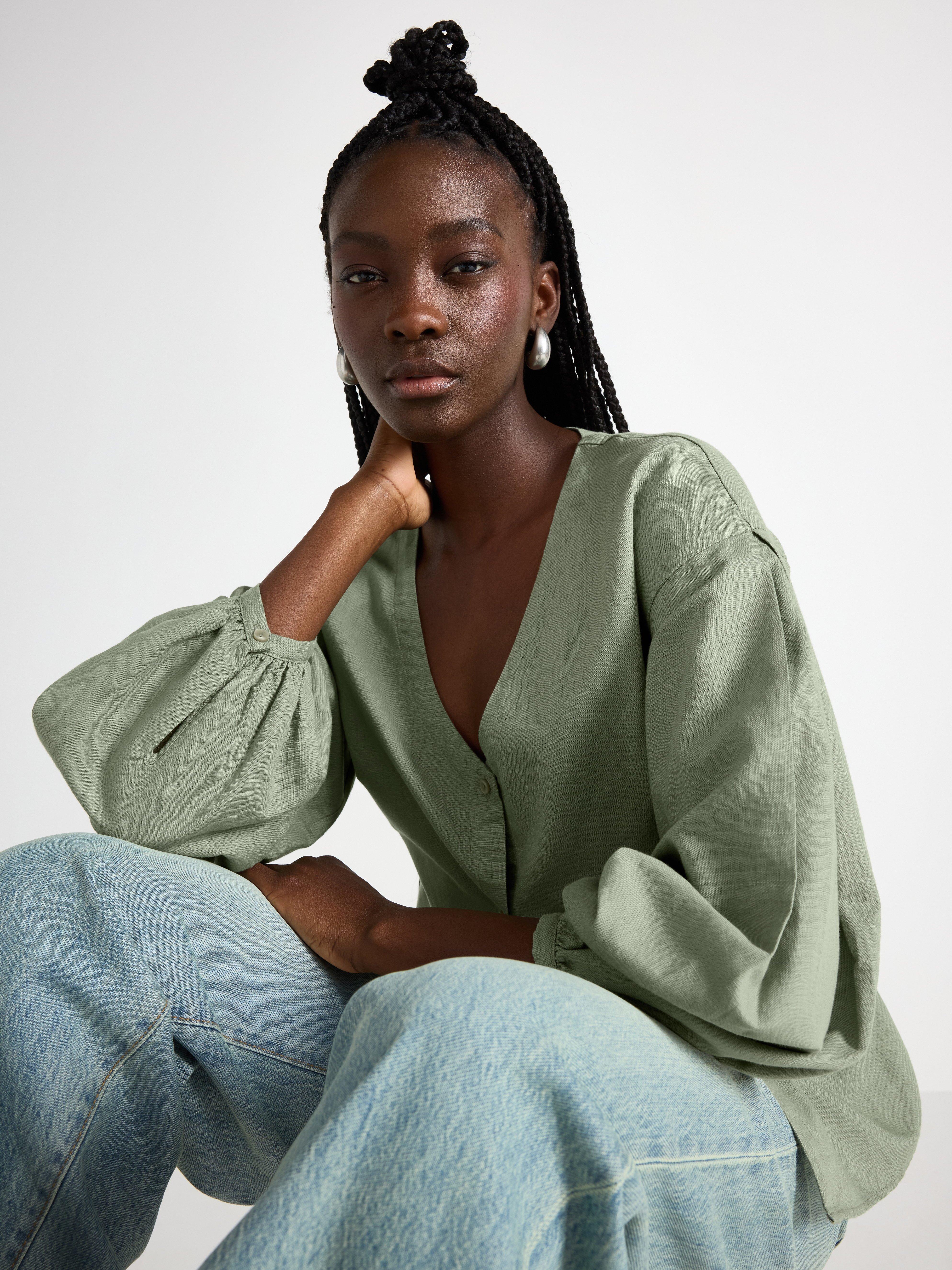 Blouse - Womens Wear - Green