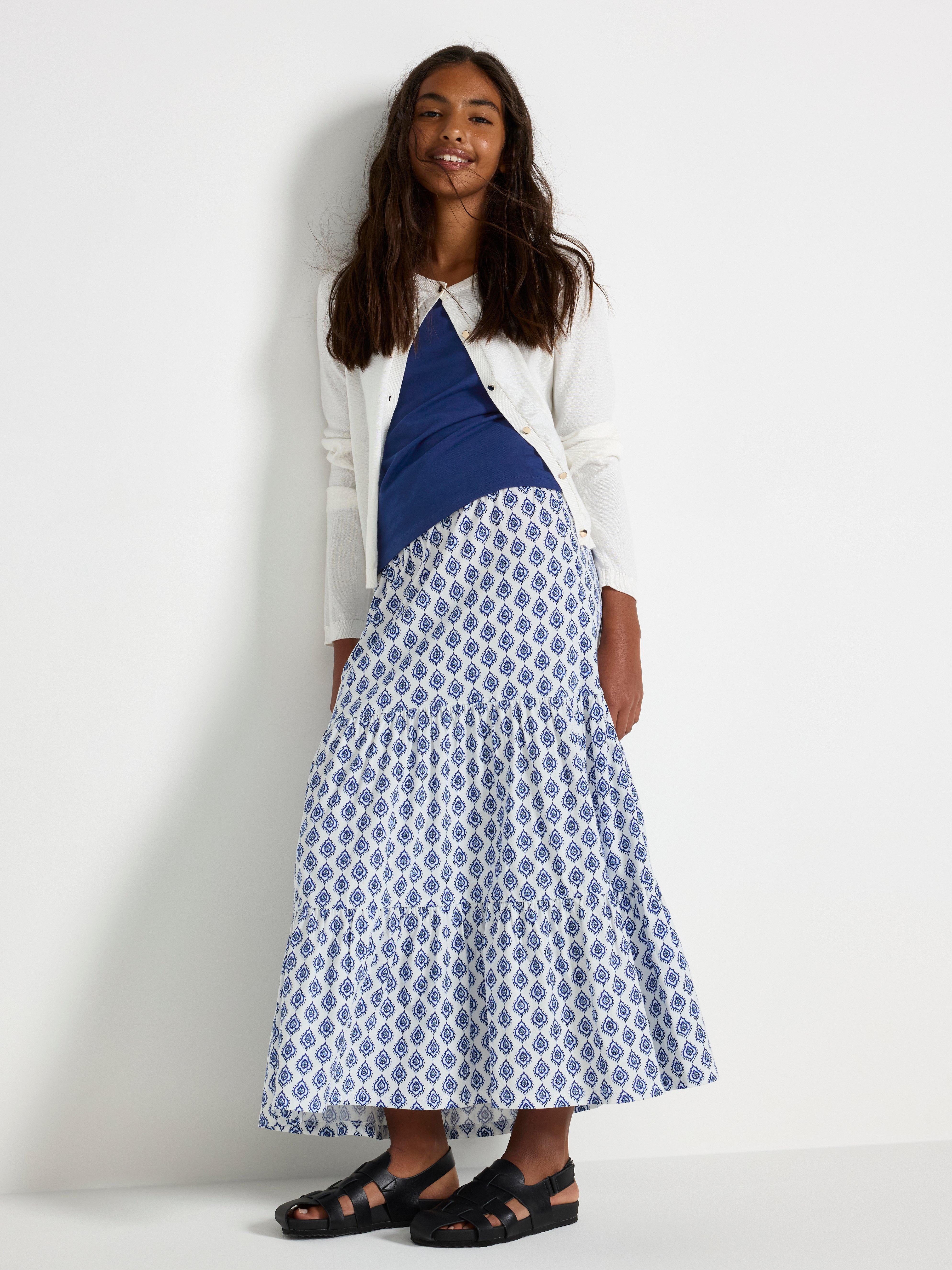 Maxi sukně - Děti - Modrá