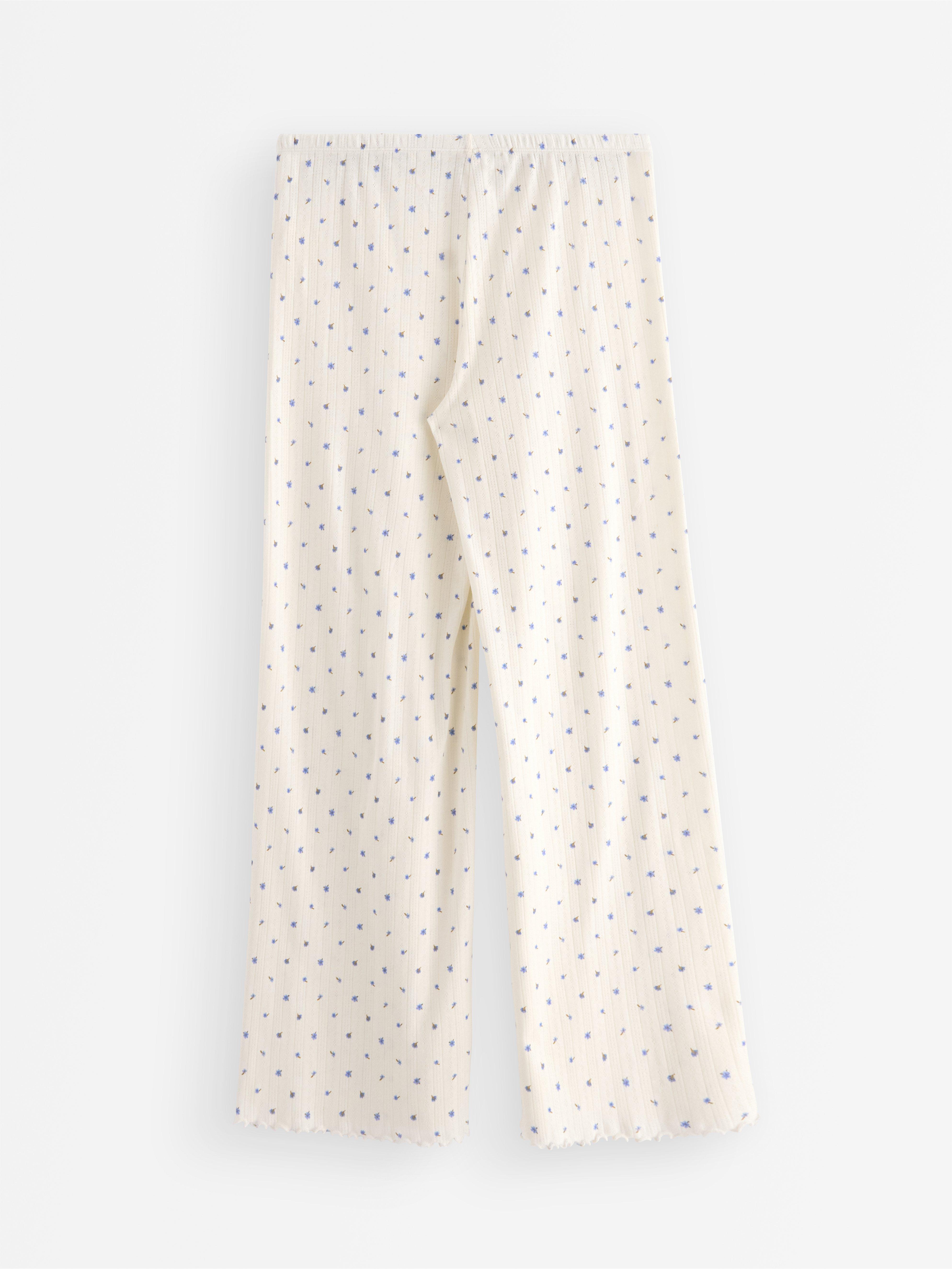 Pyjama Trousers - Lingerie - White