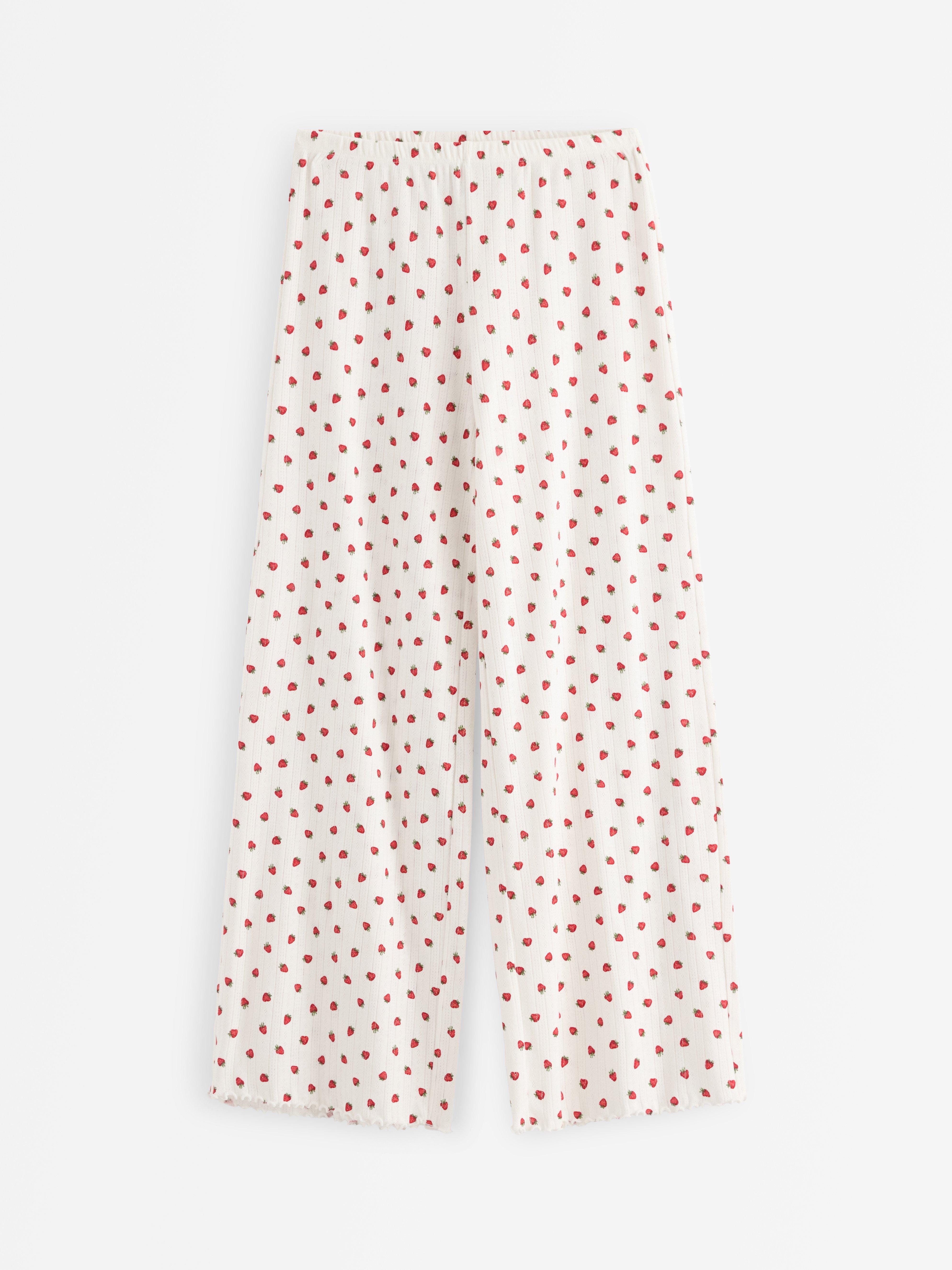 Pyjama Trousers - Lingerie - Red
