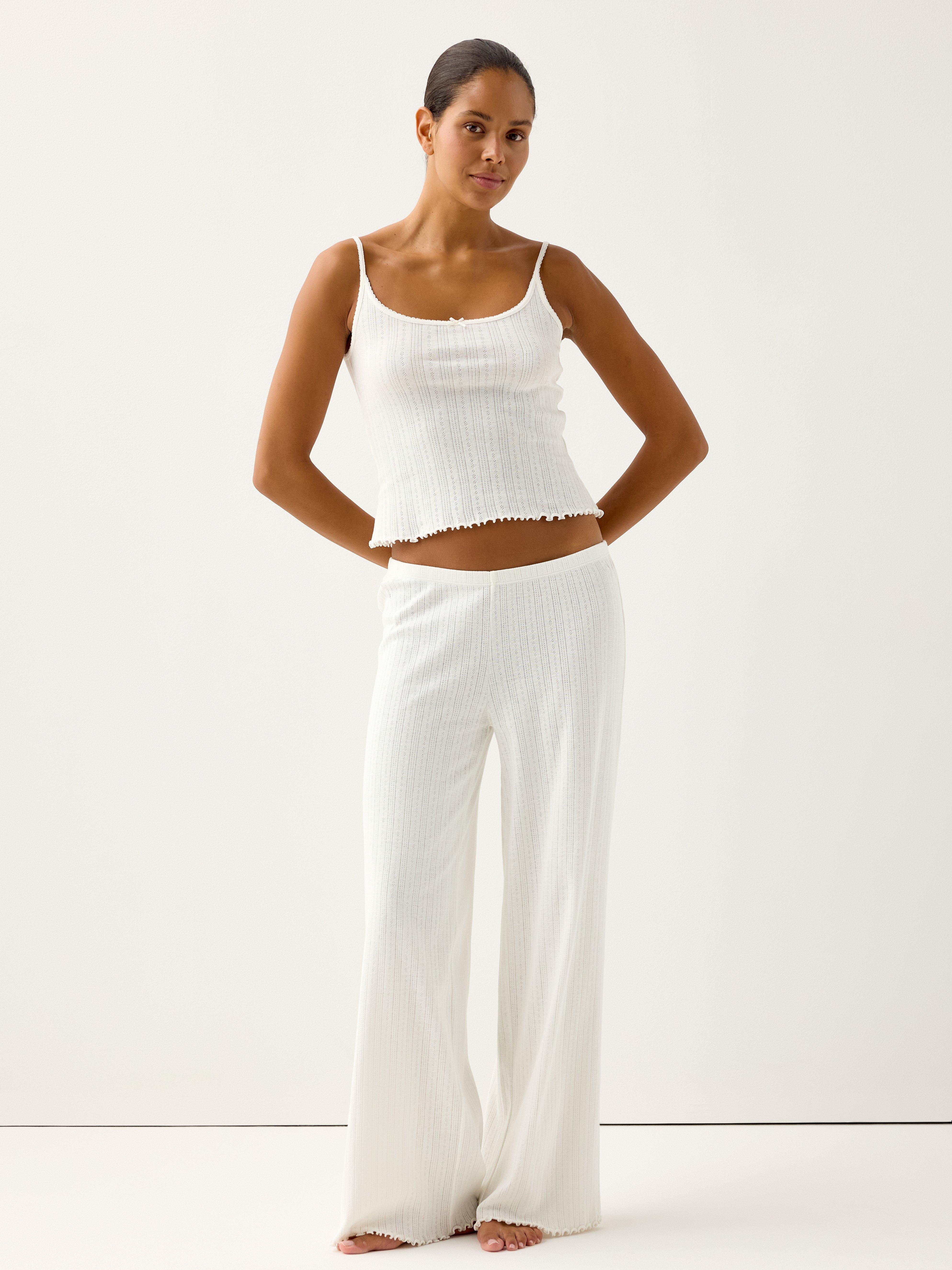 Pyjama Trousers - Lingerie - White