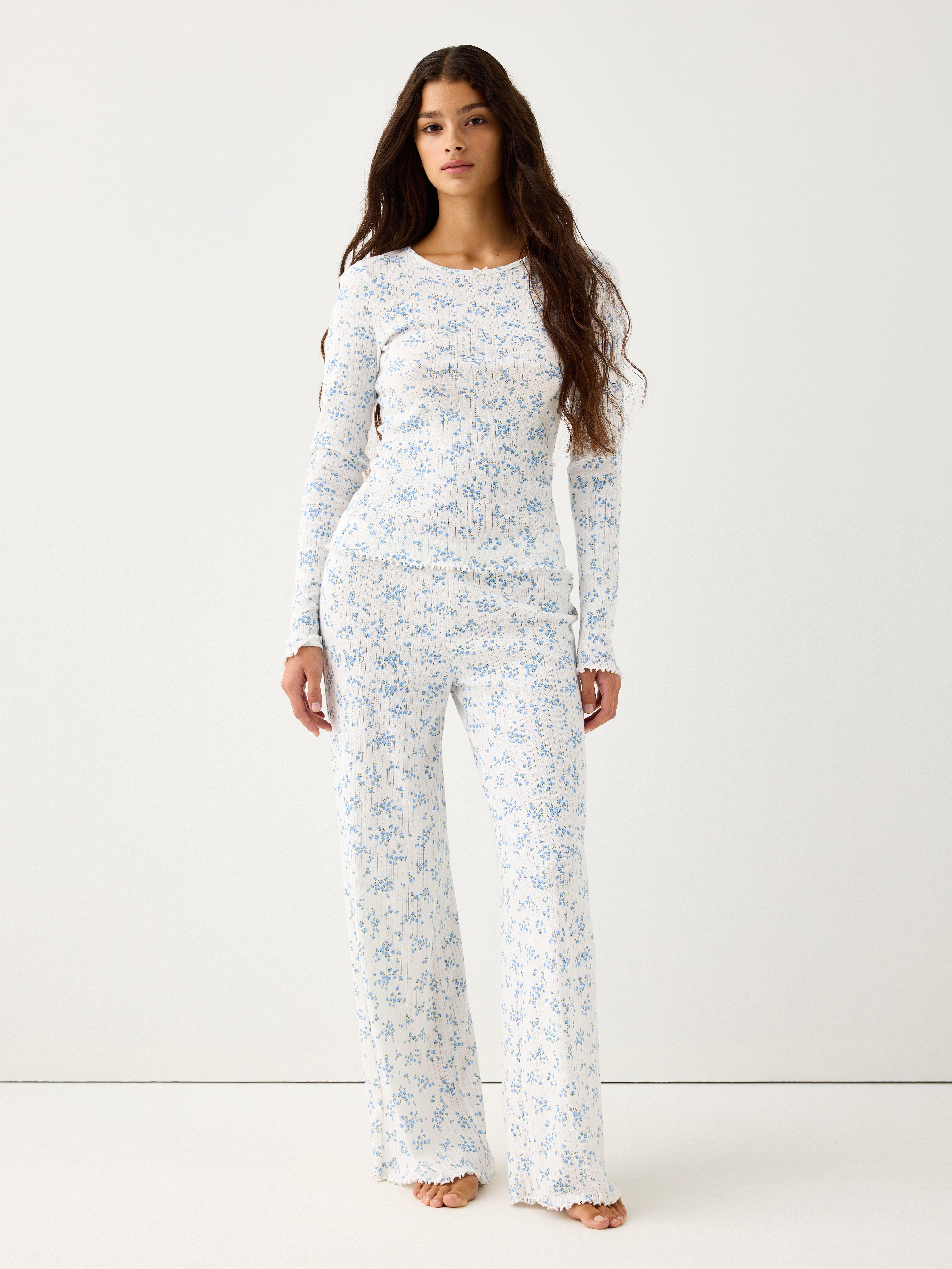 Pyjama Trousers - Lingerie - Blue