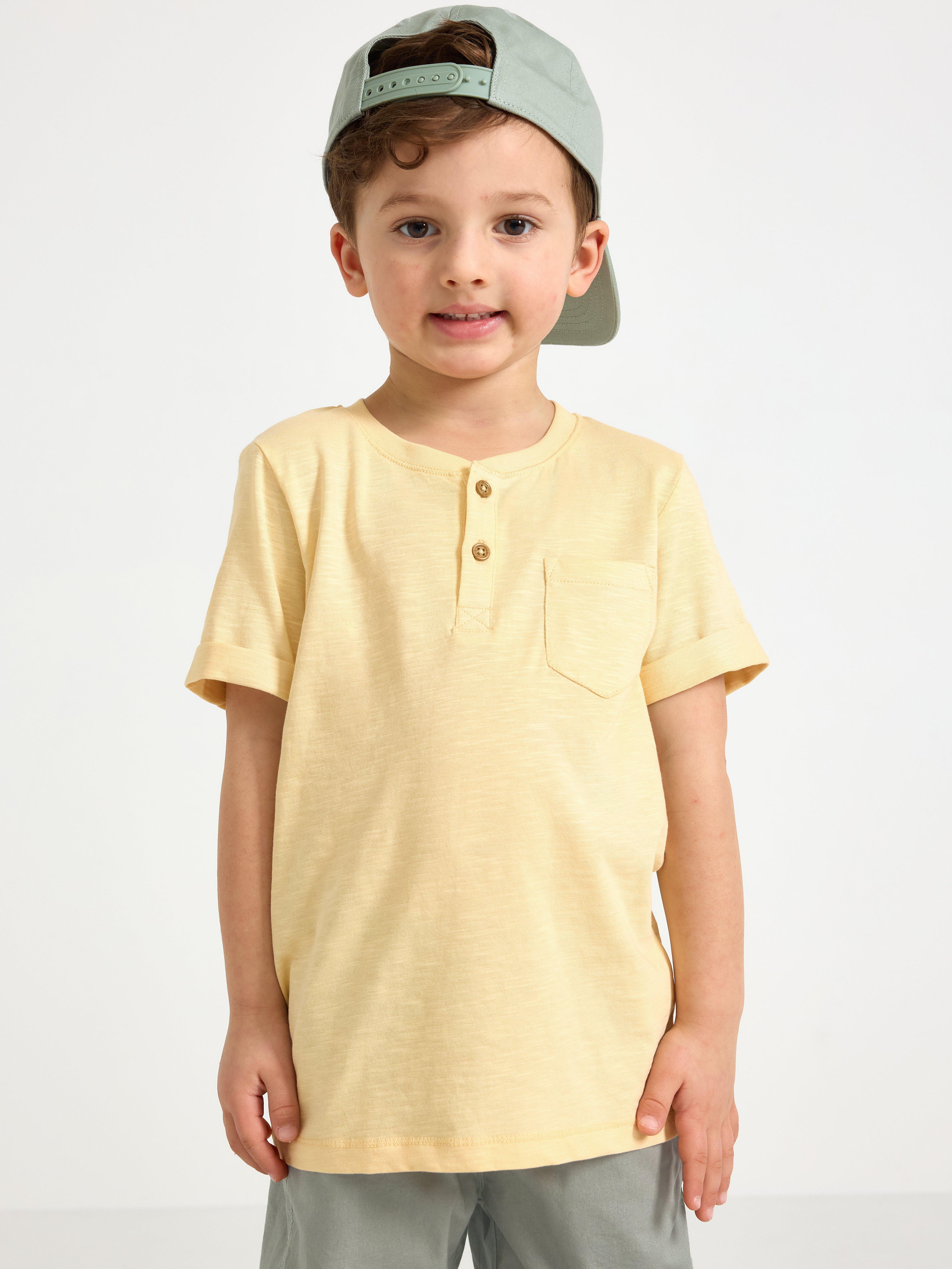Top - Kids Wear - Yellow
