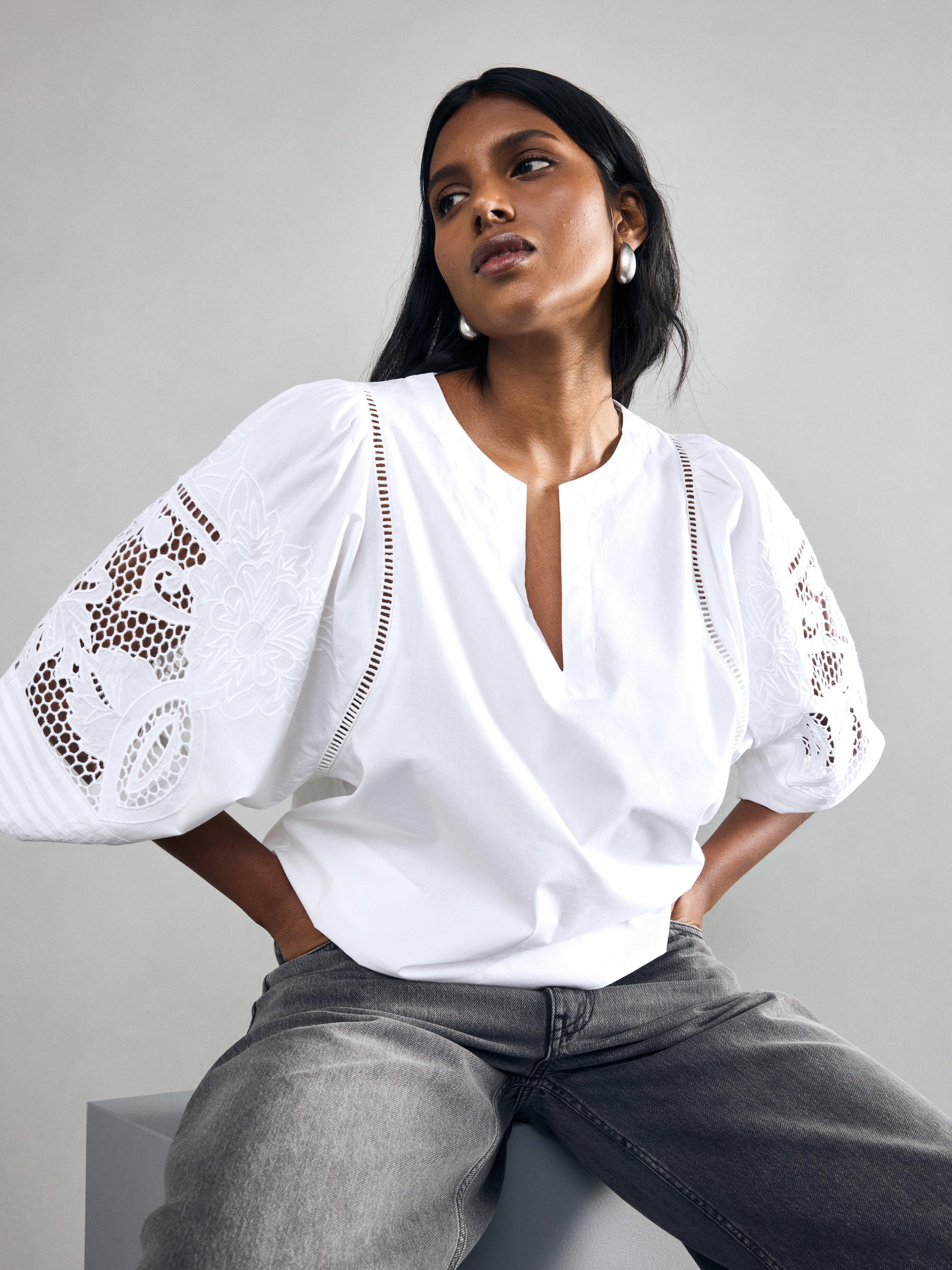 Blouse - Womens Wear - White