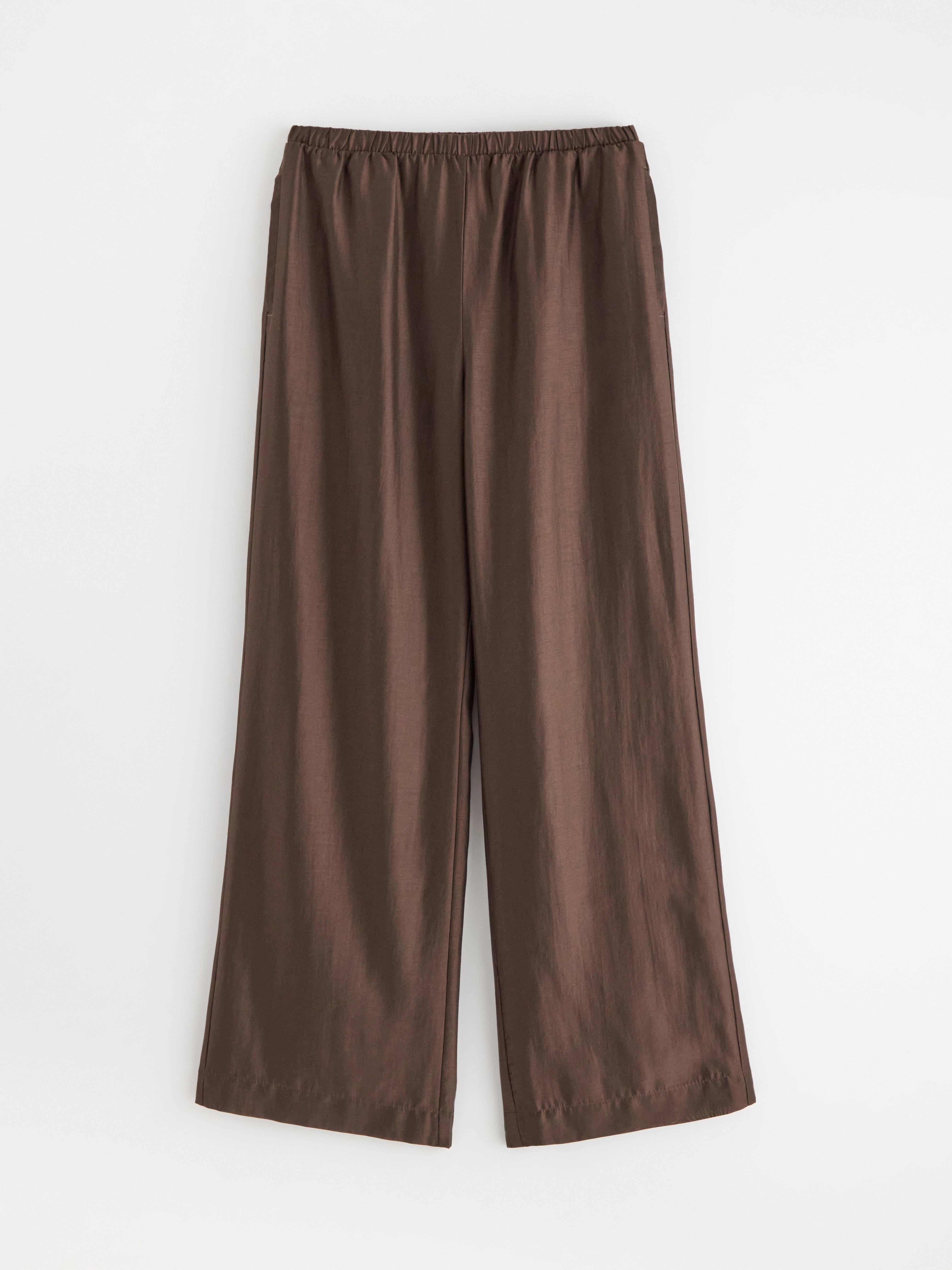 Trousers - Womens Wear - Brown