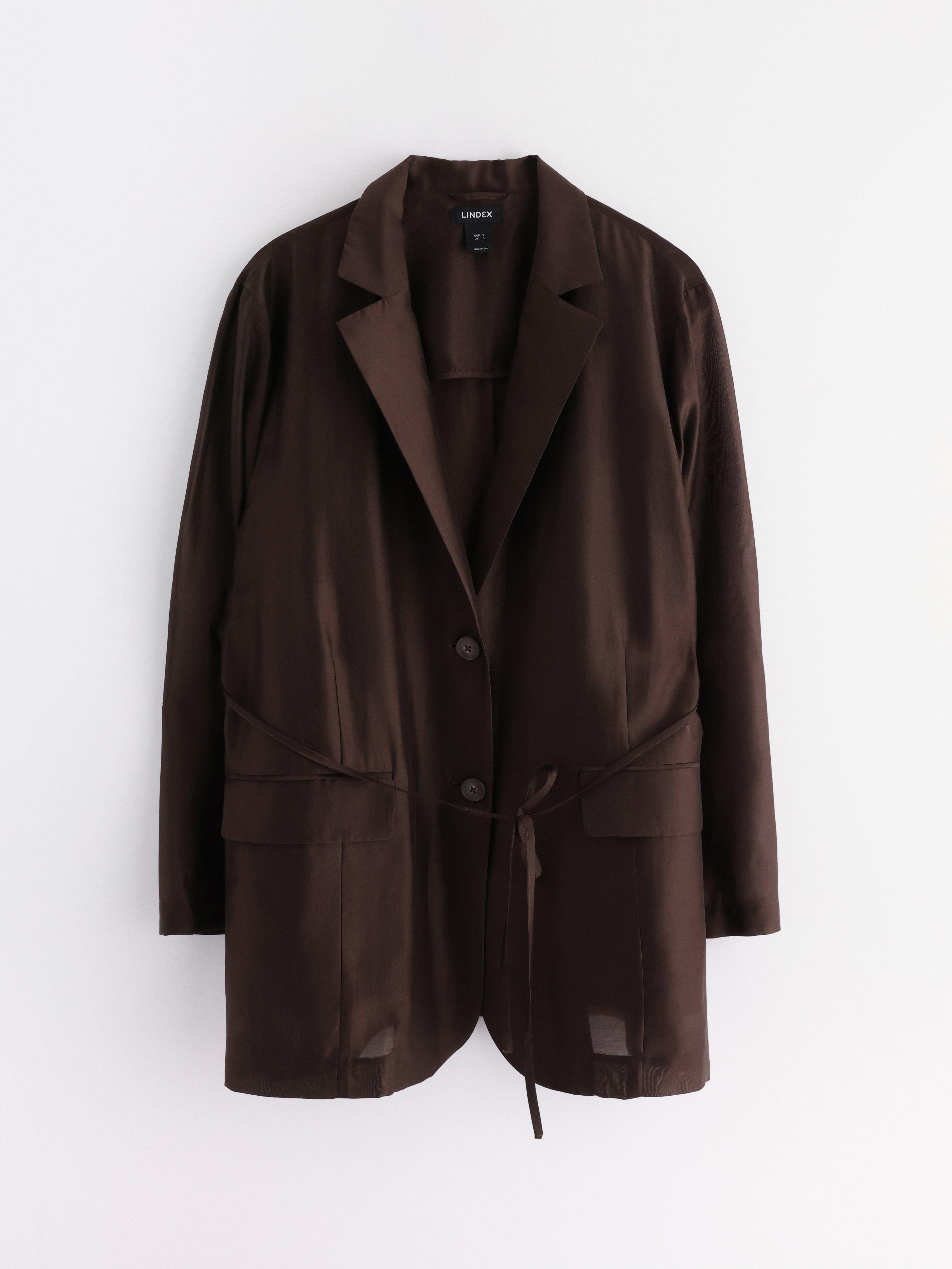 Blazer - Dame - Brun