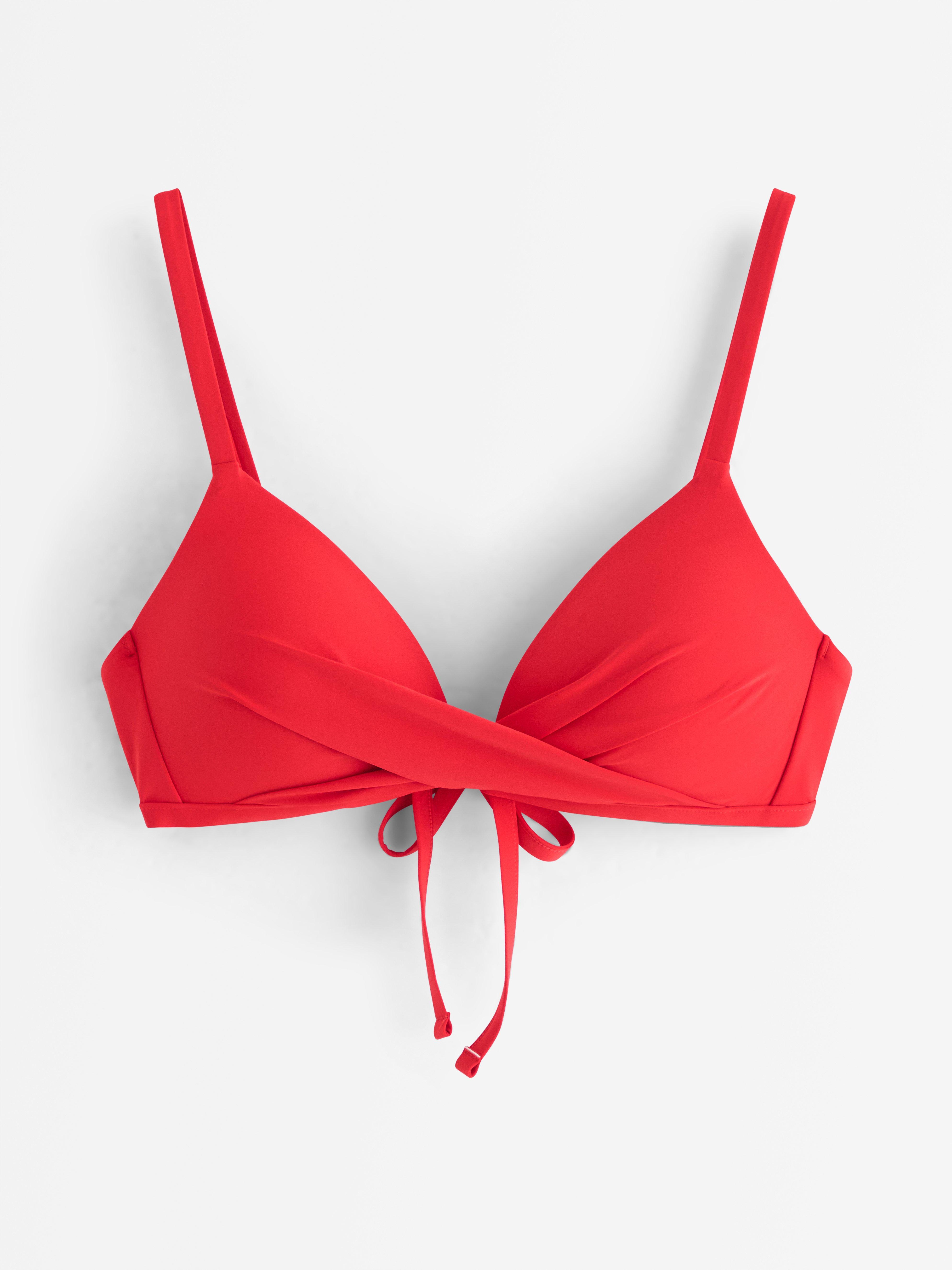 Triangle Bra - Lingerie - Red