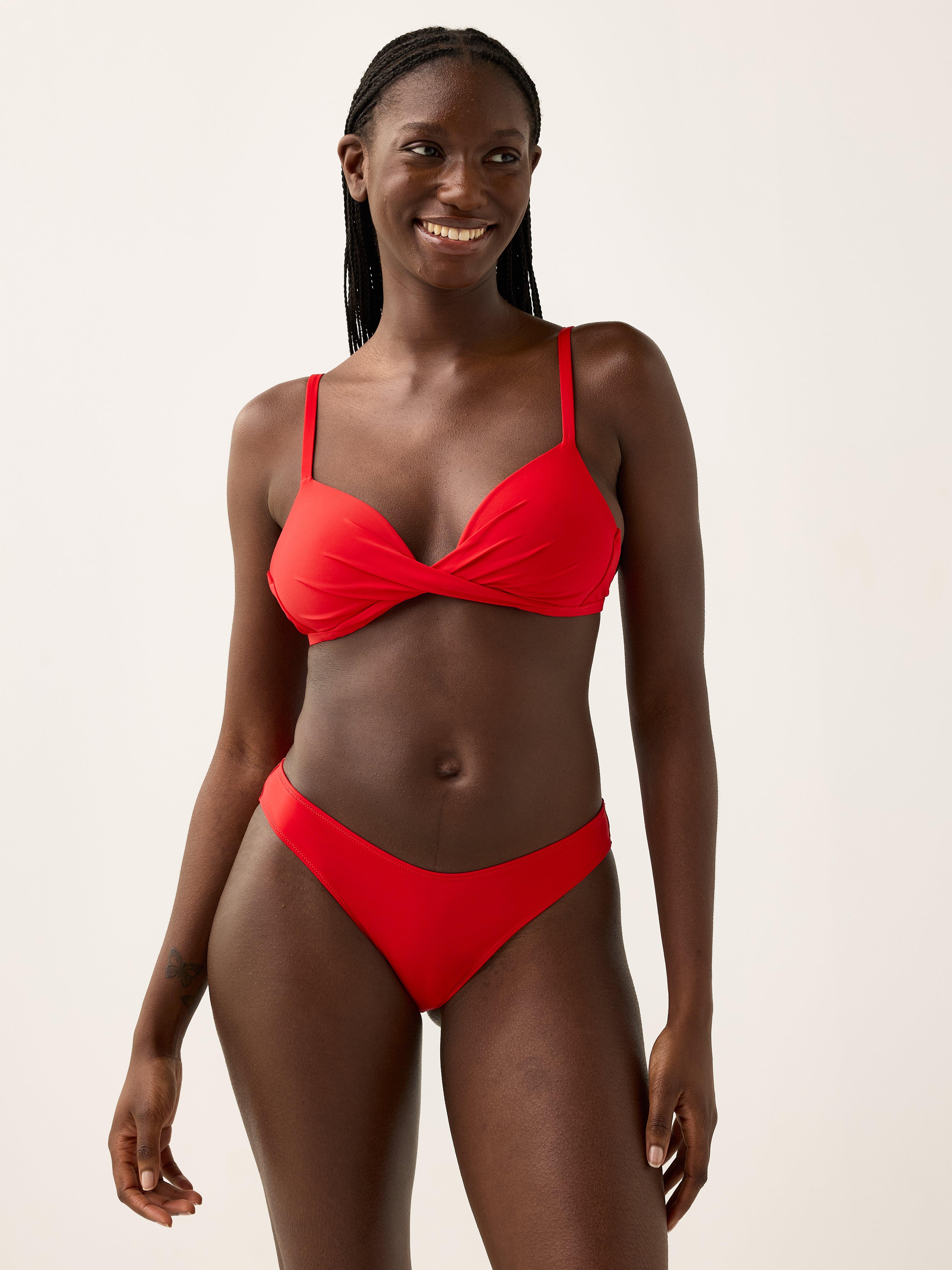 Triangle Bra - Lingerie - Red