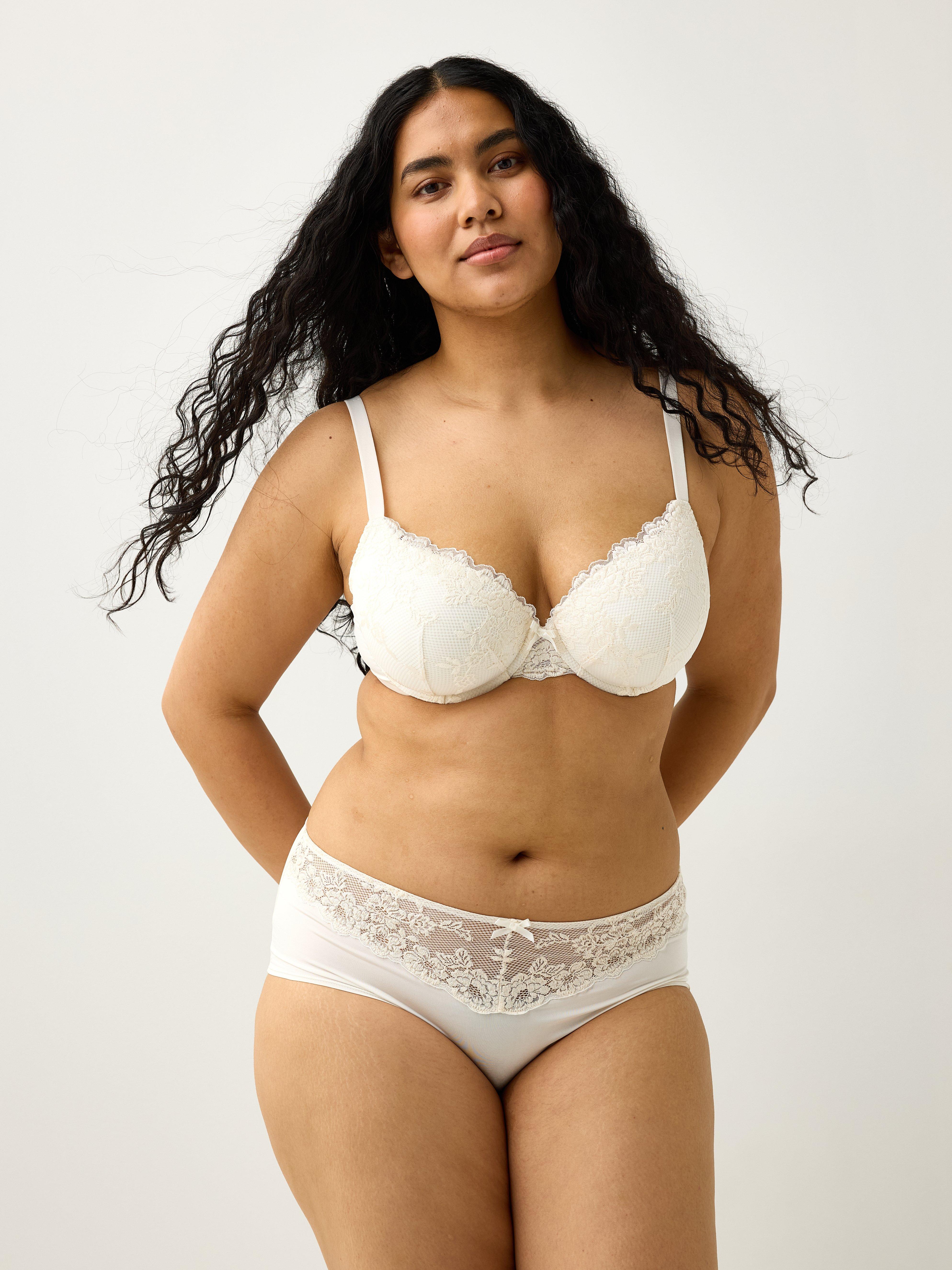 Nohavičky s klasickým pásom - Spodná bielizeň - Biela