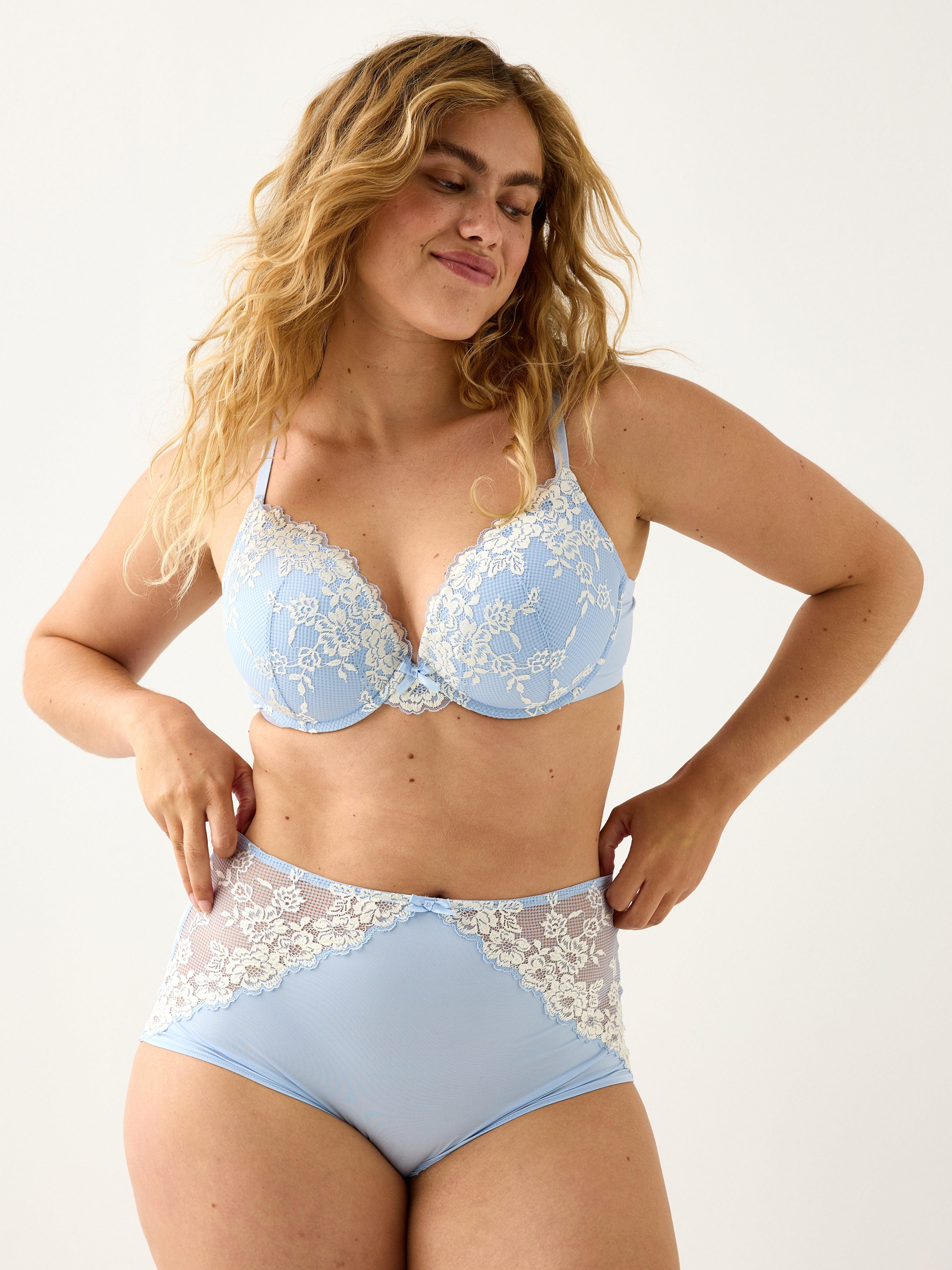 Brief High - Lingerie - Blue