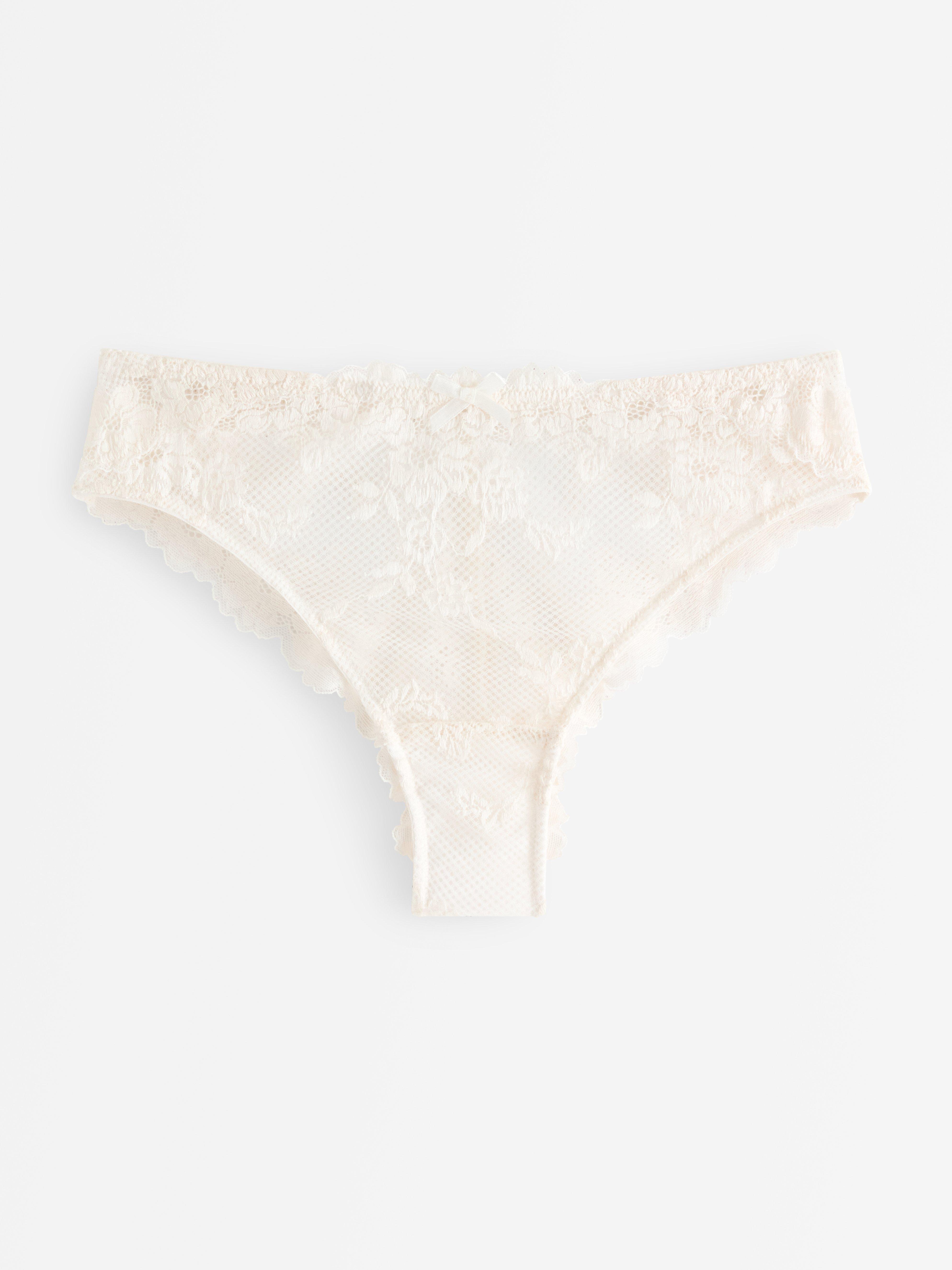 Brazilian Midi - Lingerie - White