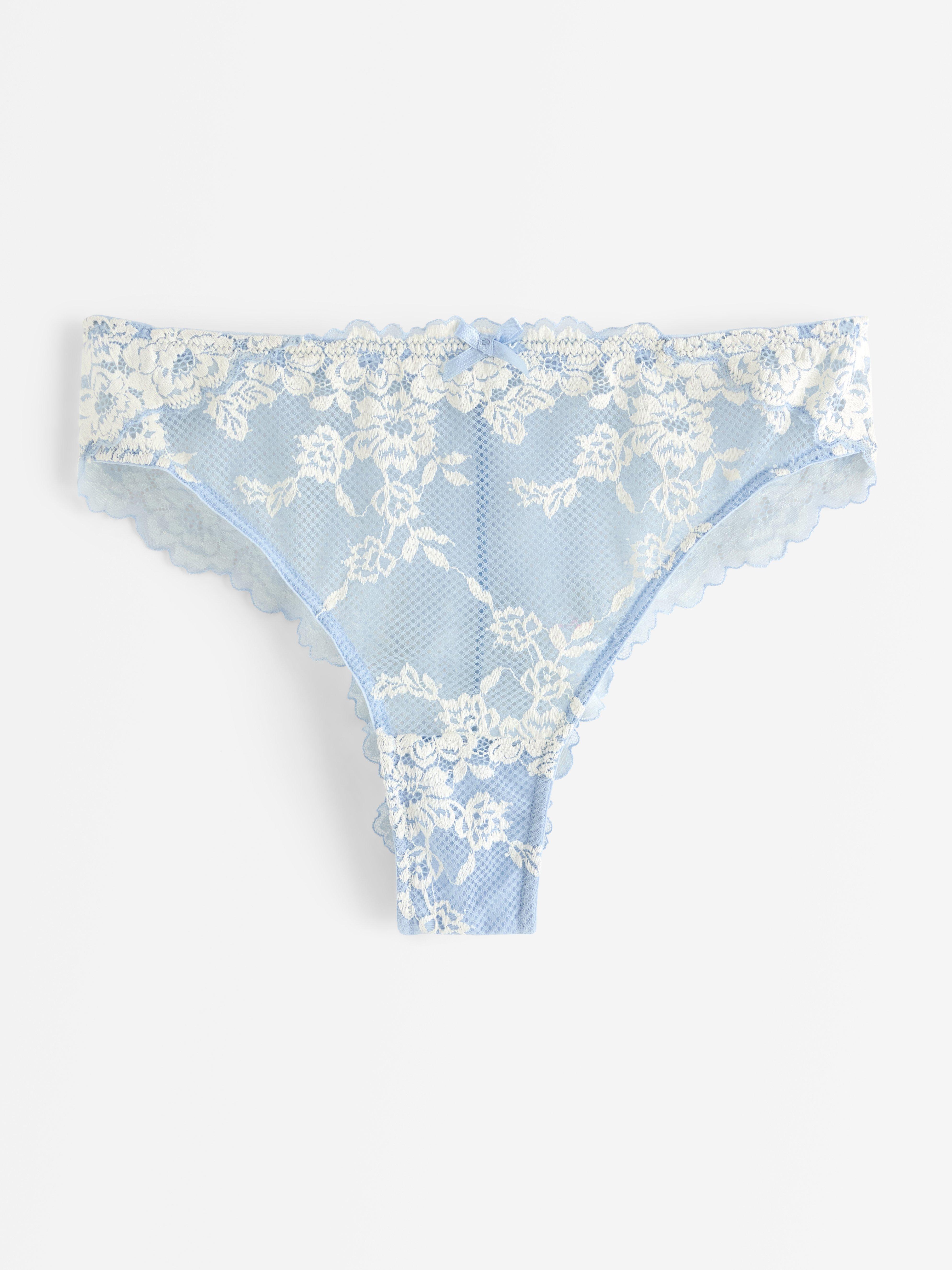 Brazilian Midi - Lingerie - Blue