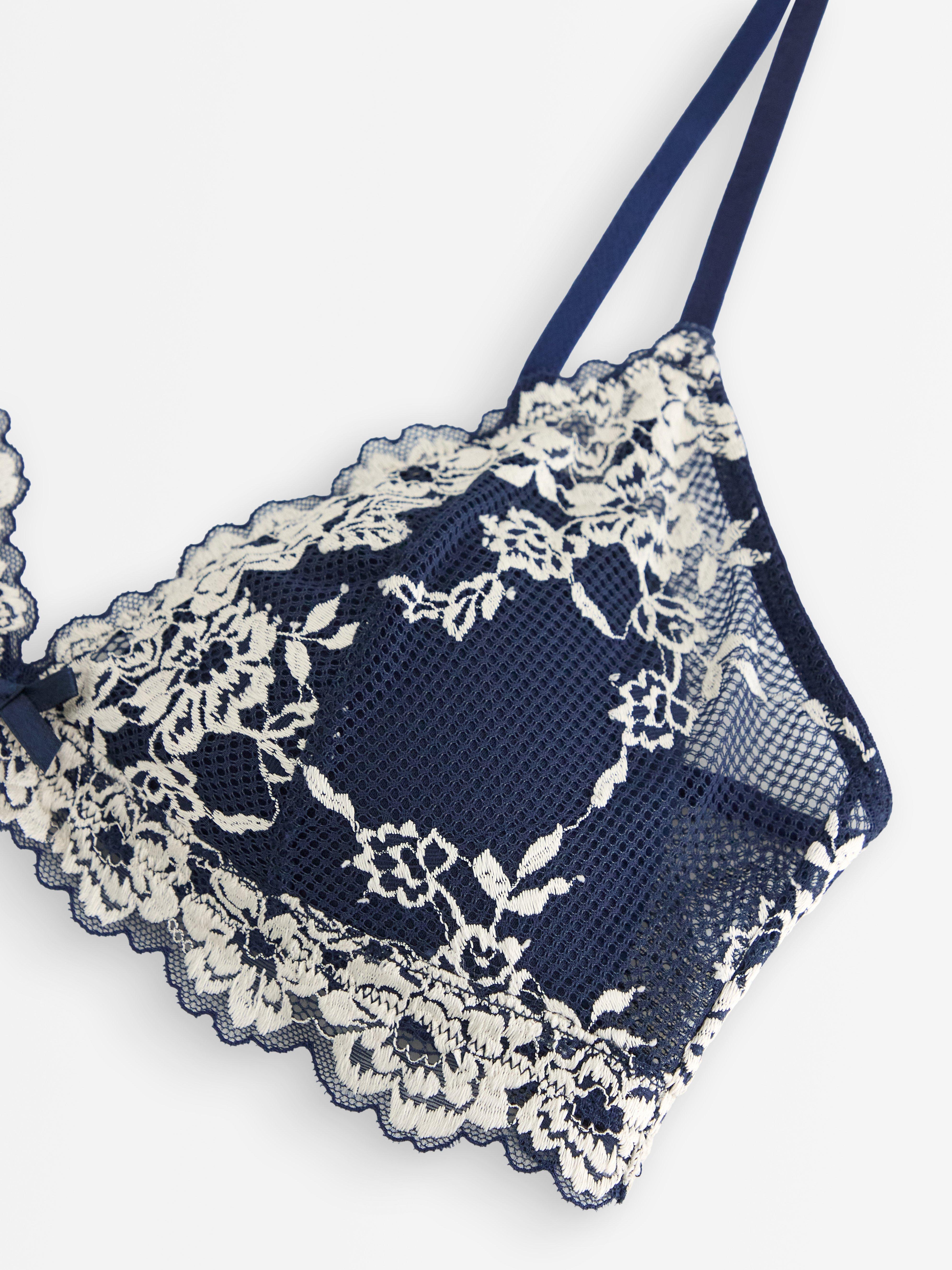 Bralette -  - Blue