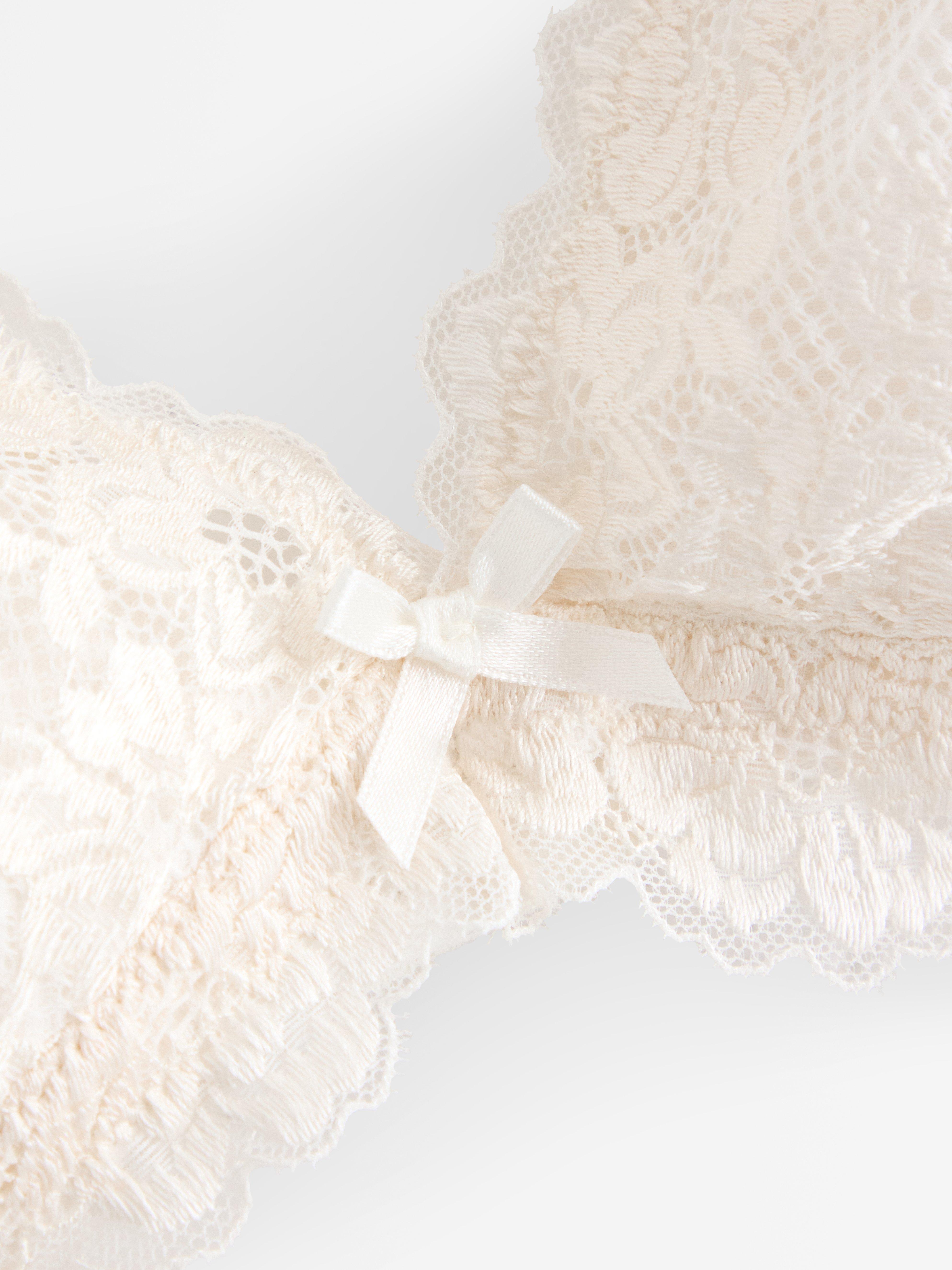 Bralette - Underkläder - Vit