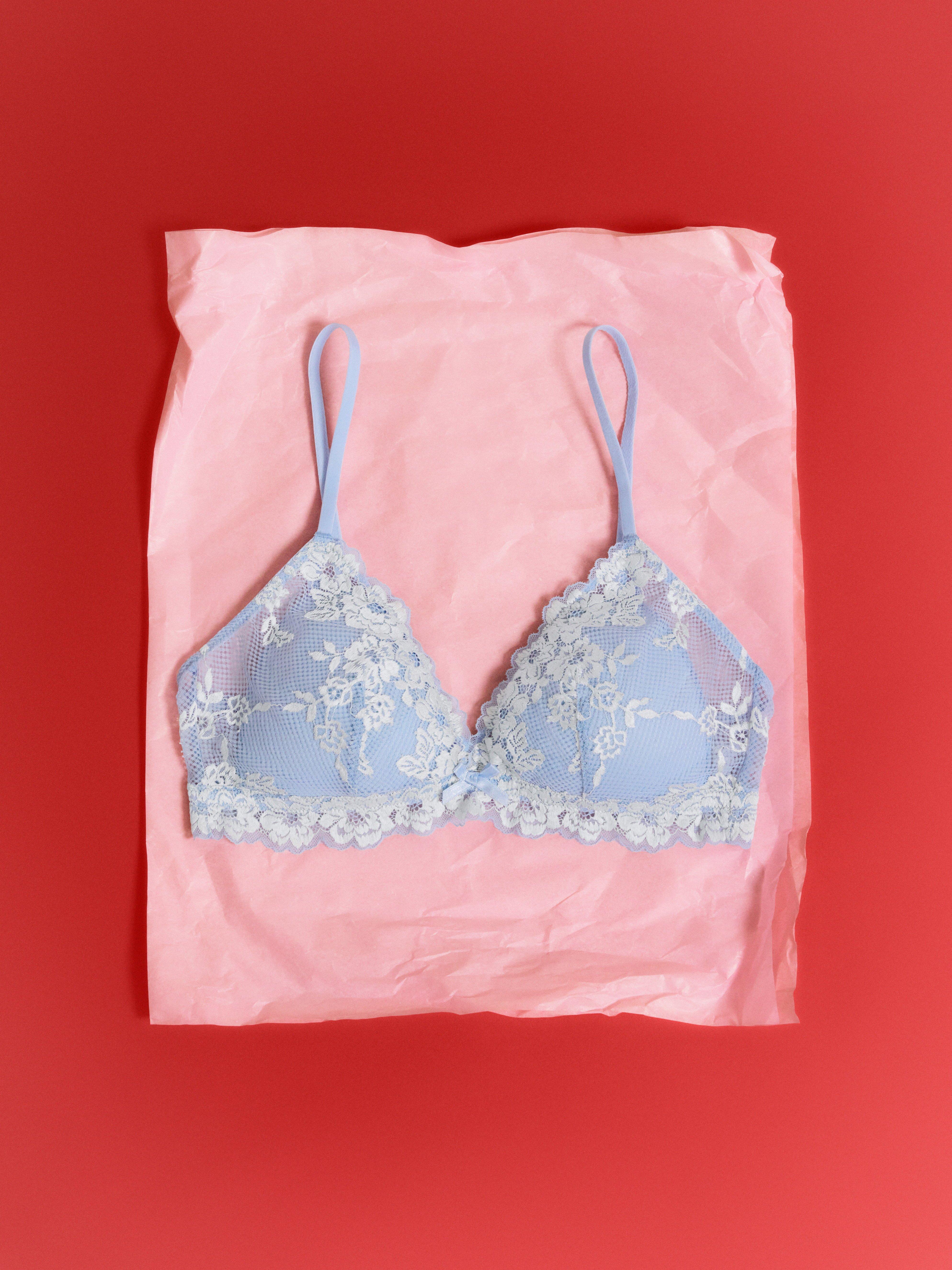 Bralette podprsenka - Spodní prádlo - Modrá