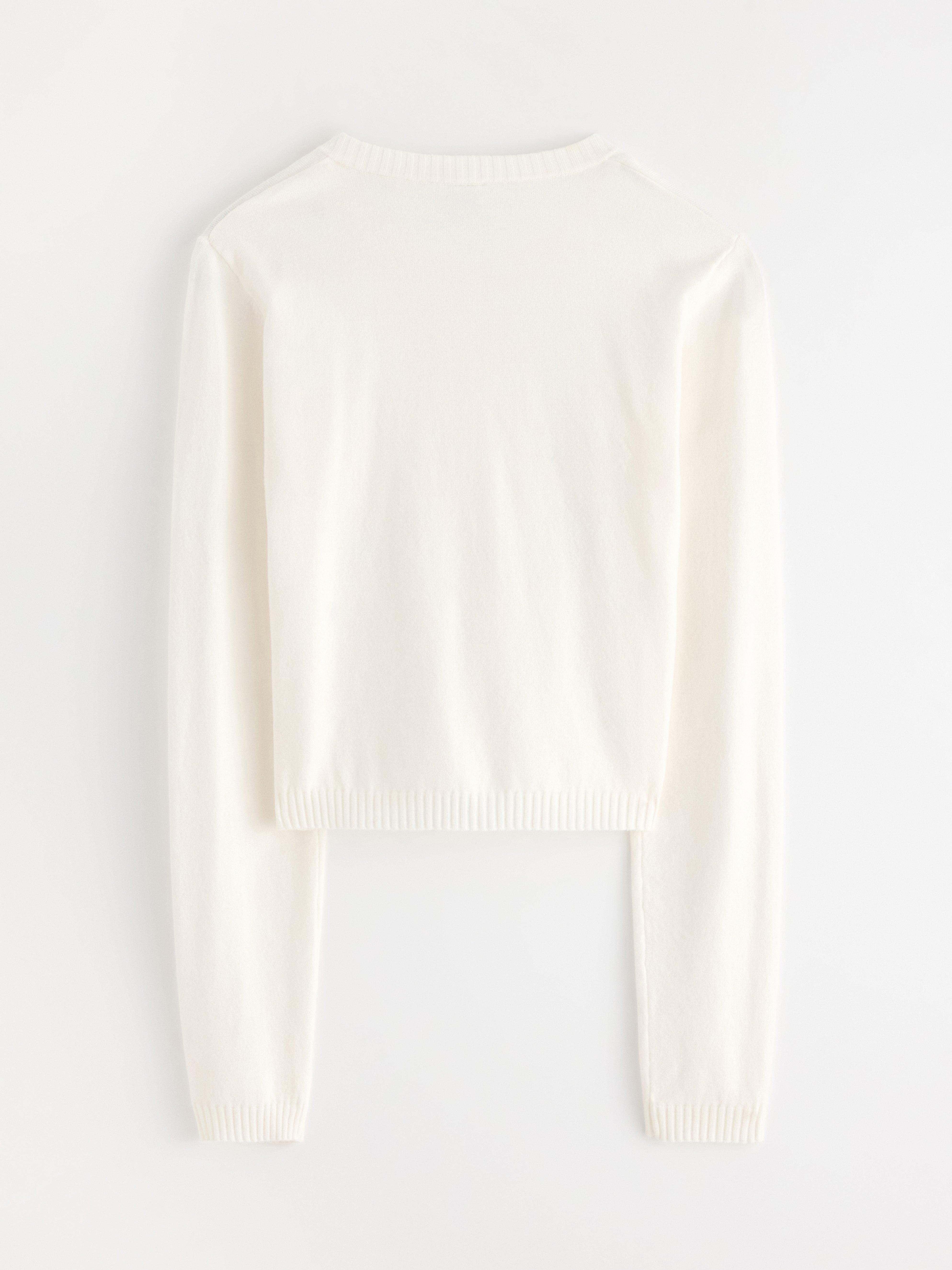 Cardigan - Kids Wear - White