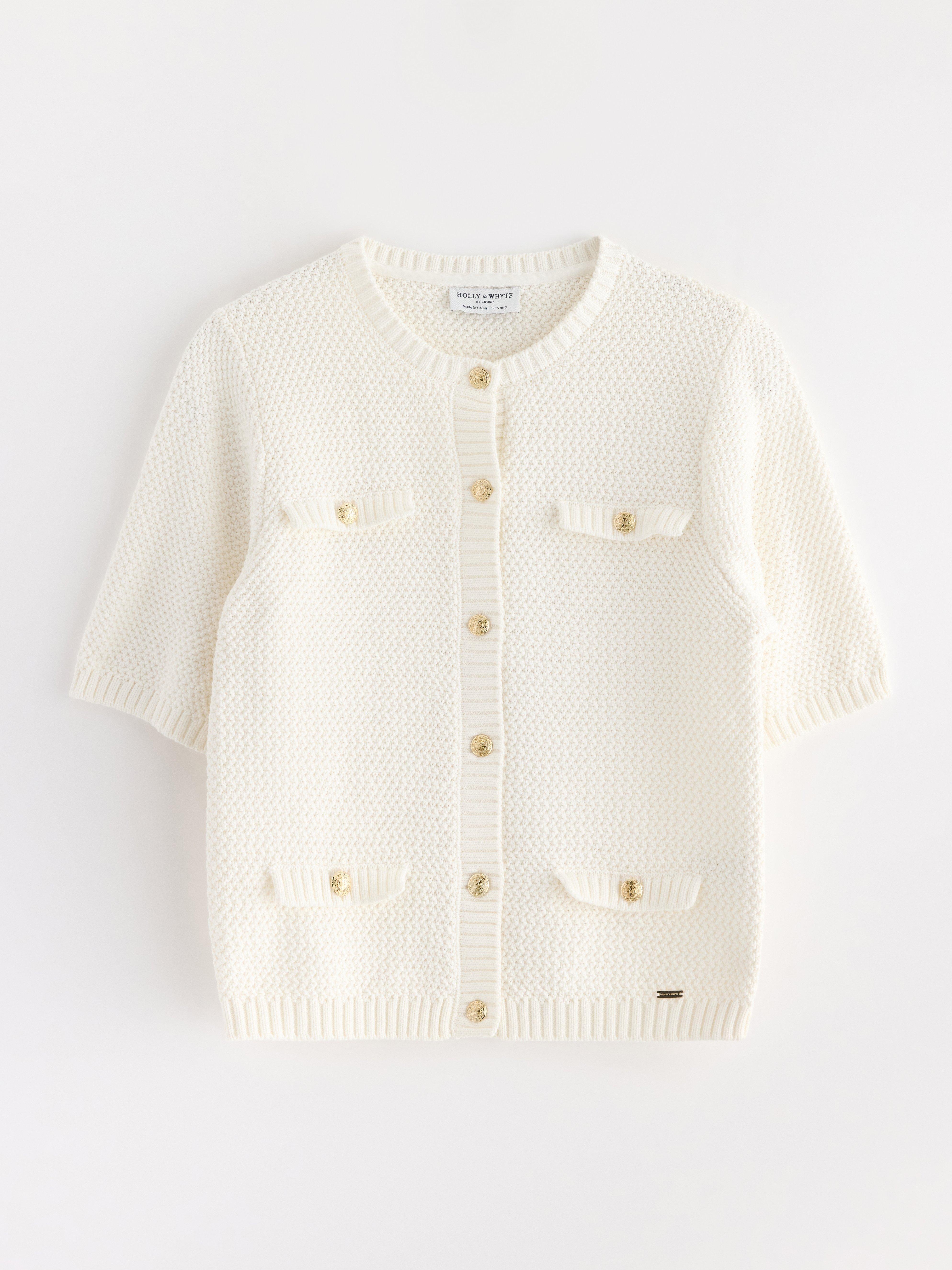 Cardigan - Womens Wear - White