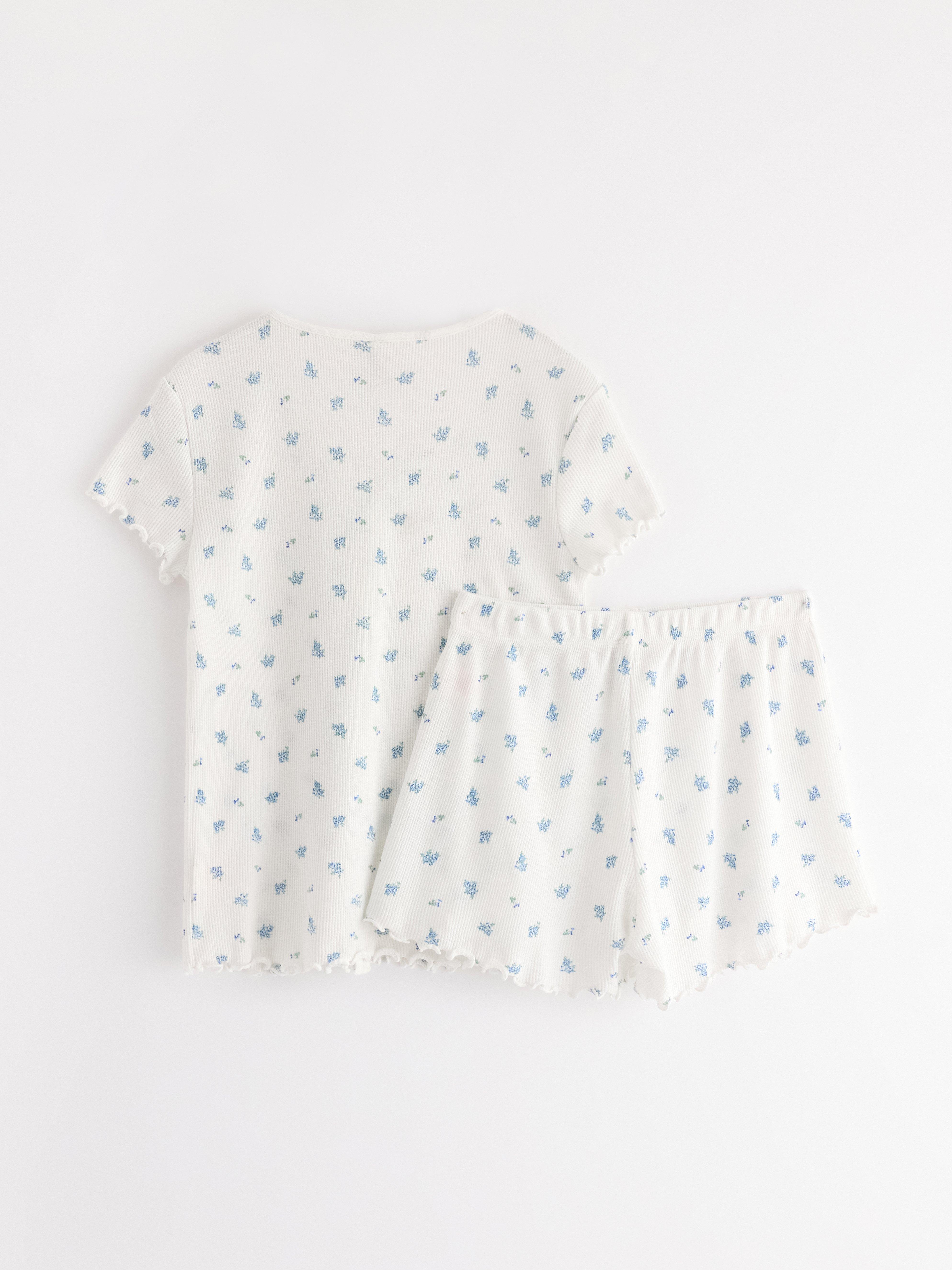 Pyjama - Lapset - Valkoinen