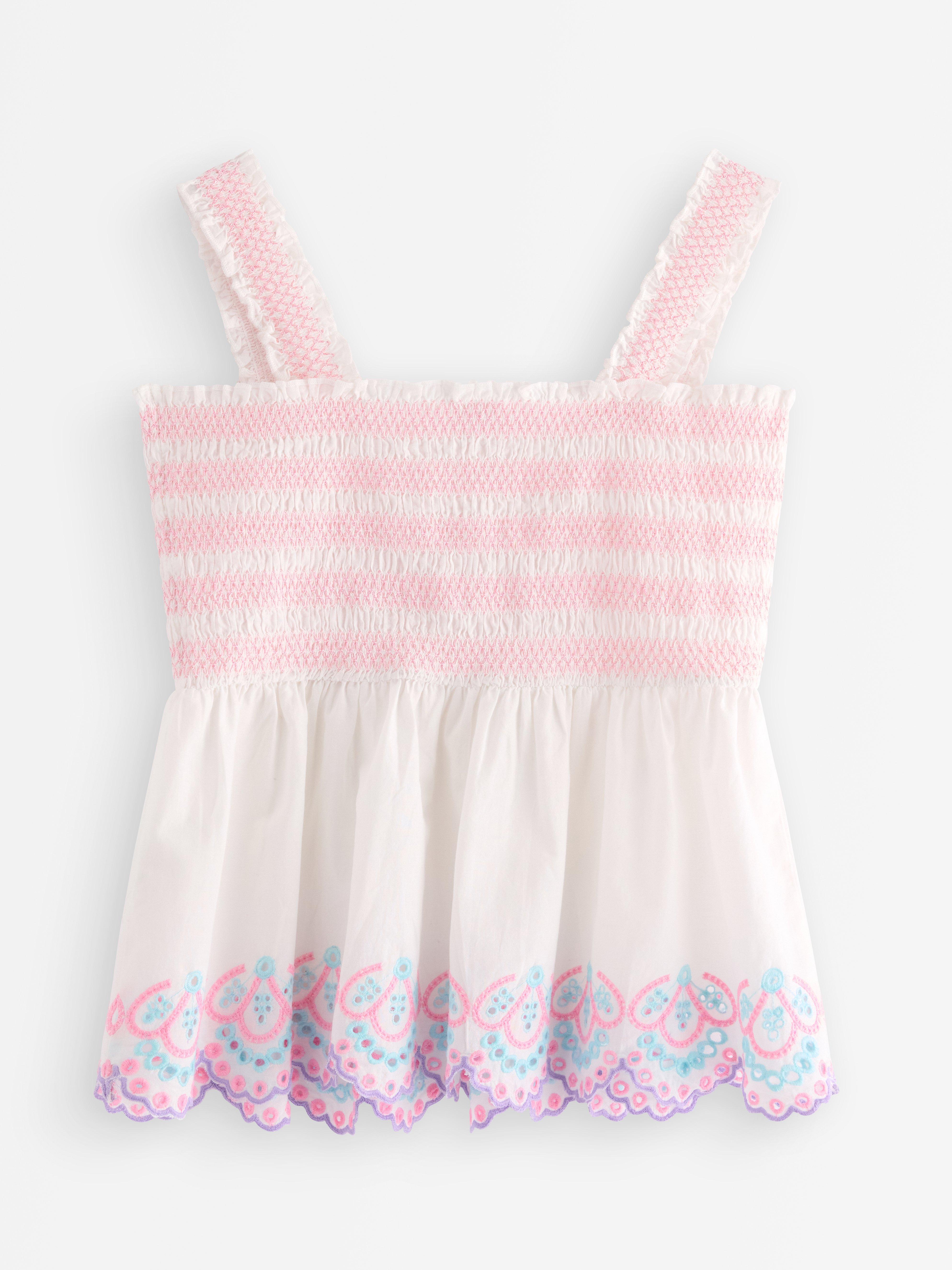 Peplum top - Kids Wear - White