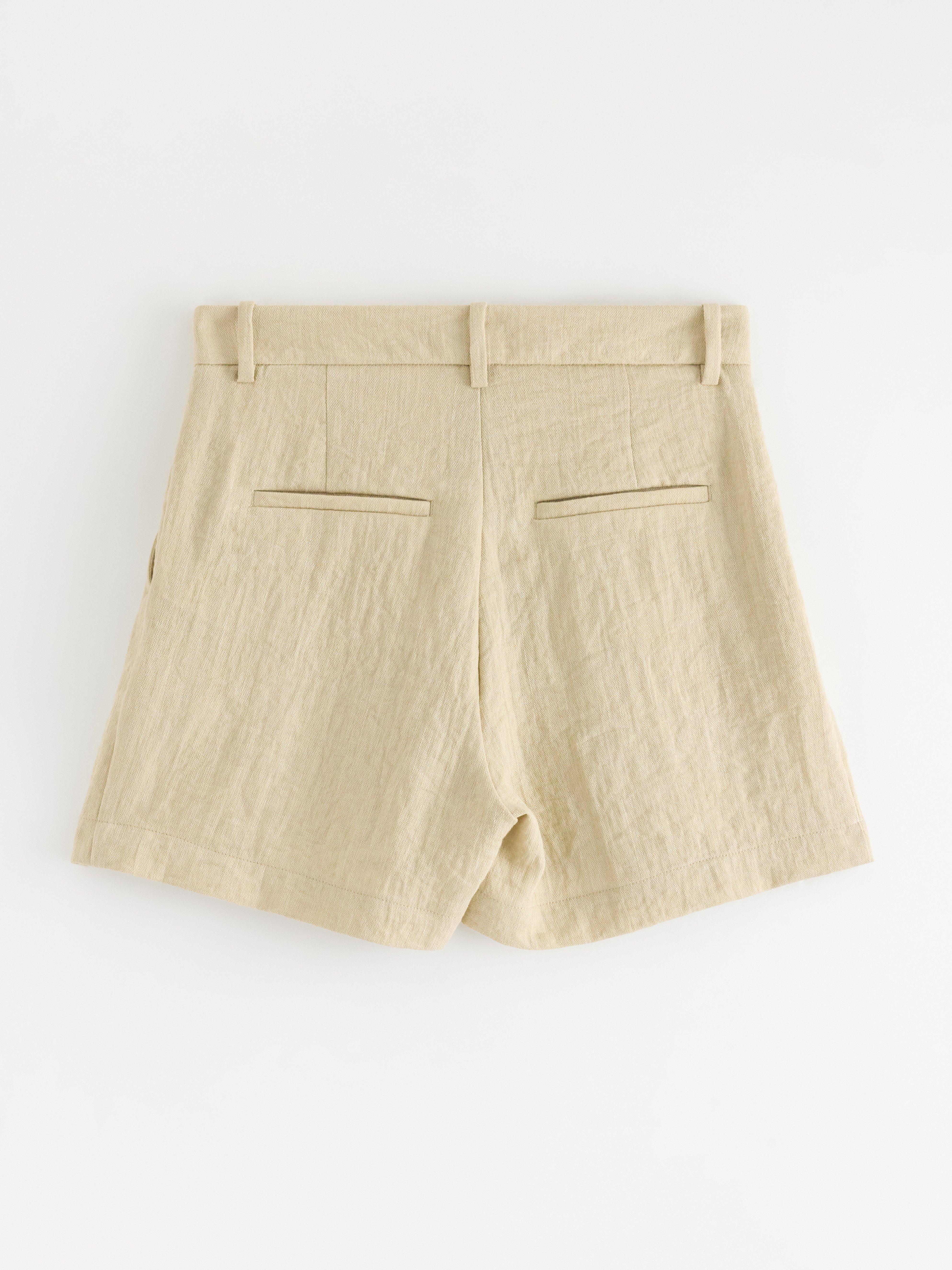 Shorts - Womens Wear - Beige