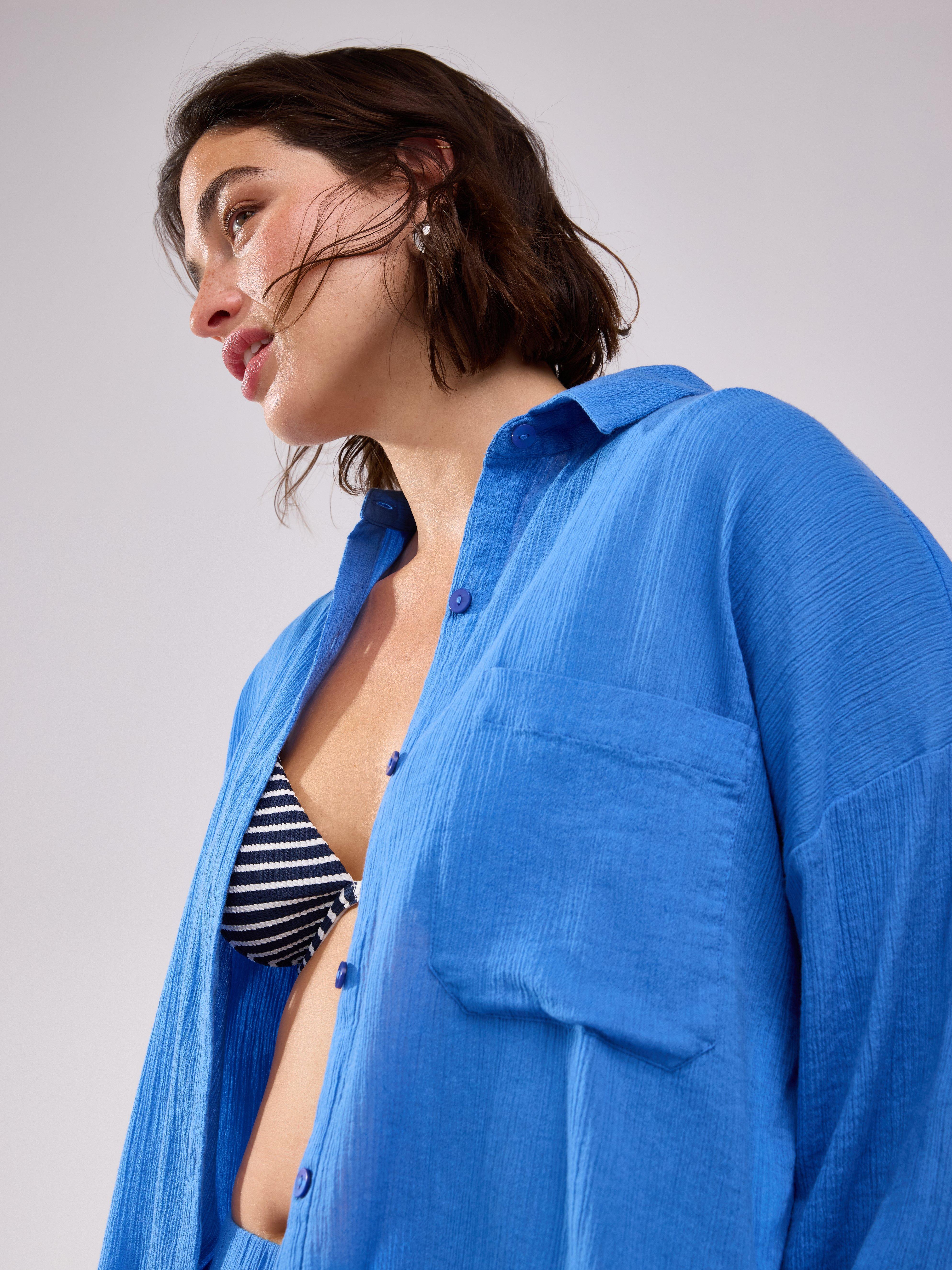 Shirt - Womens Wear - Blue