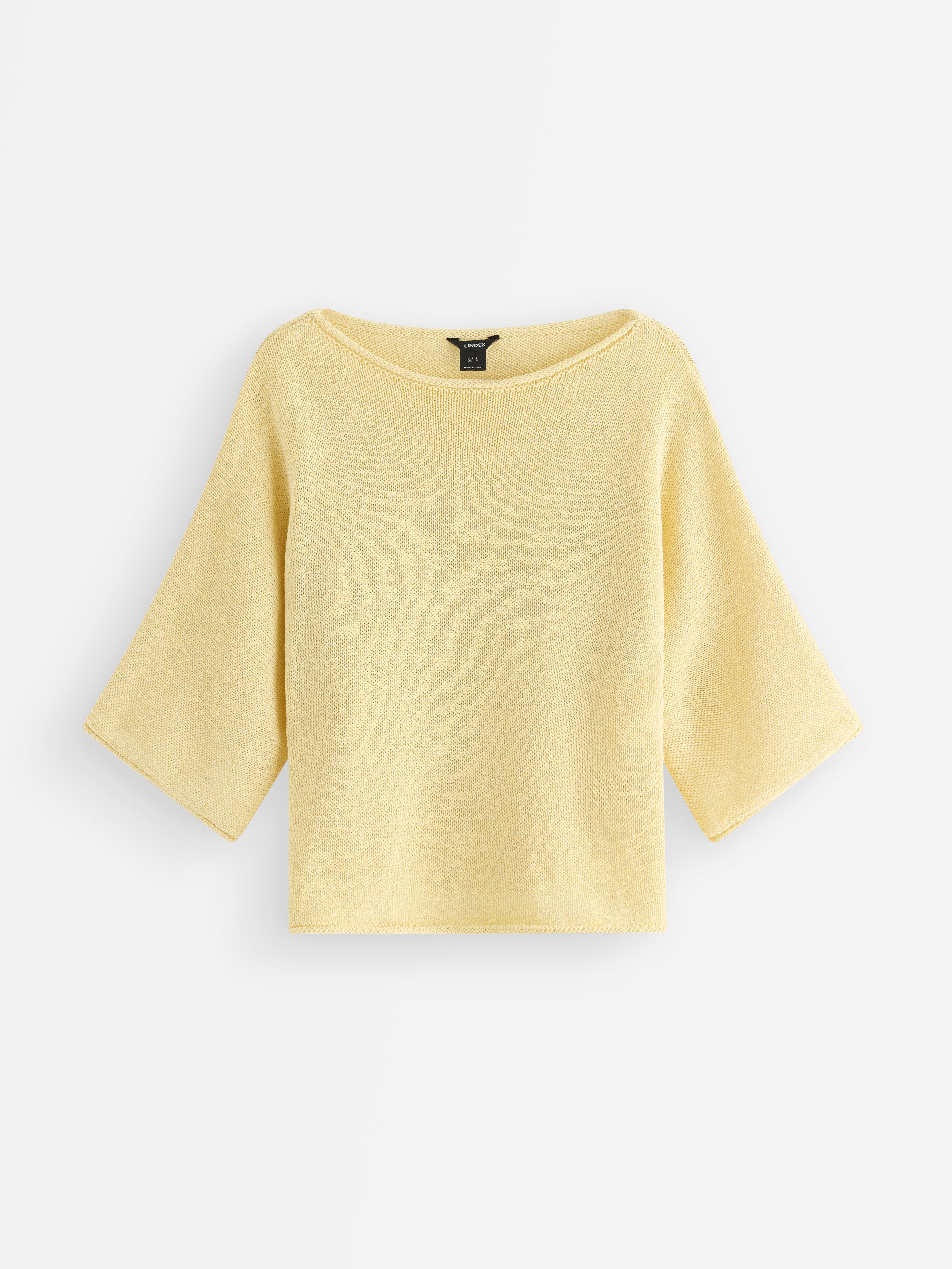 Sweater - Dame - Gul