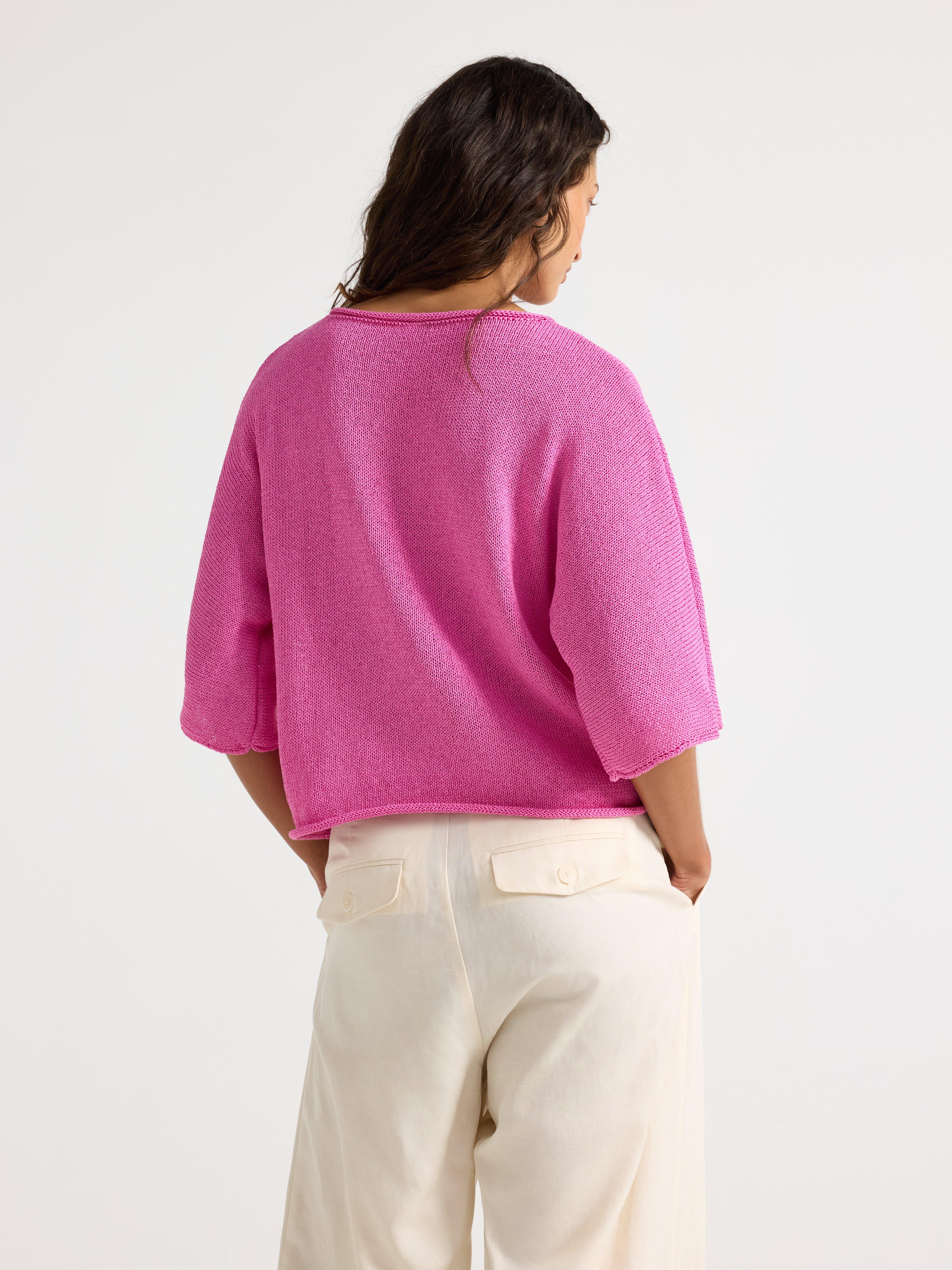 Sweater - Dame - Lyserød