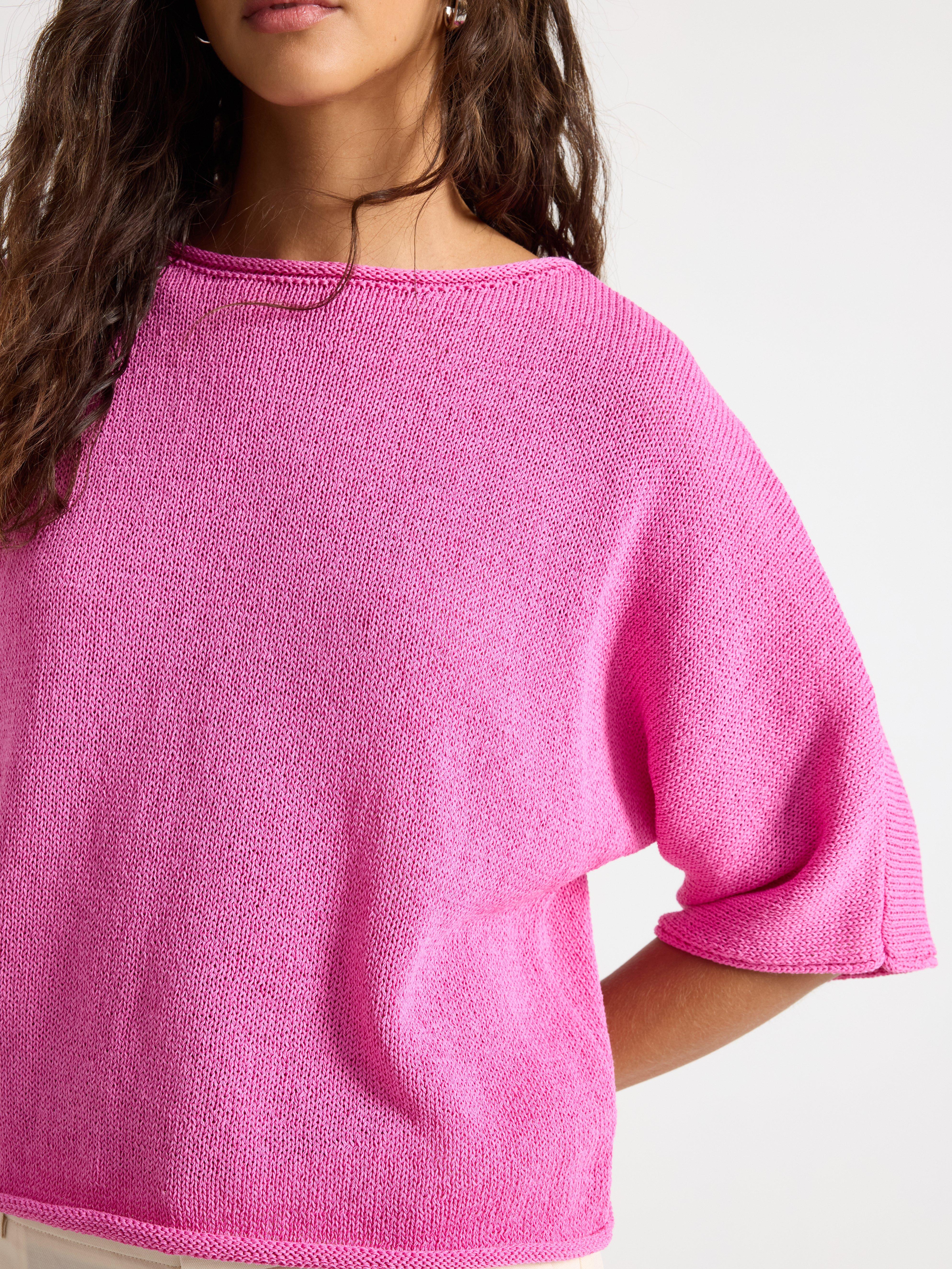 Sweater - Dame - Lyserød