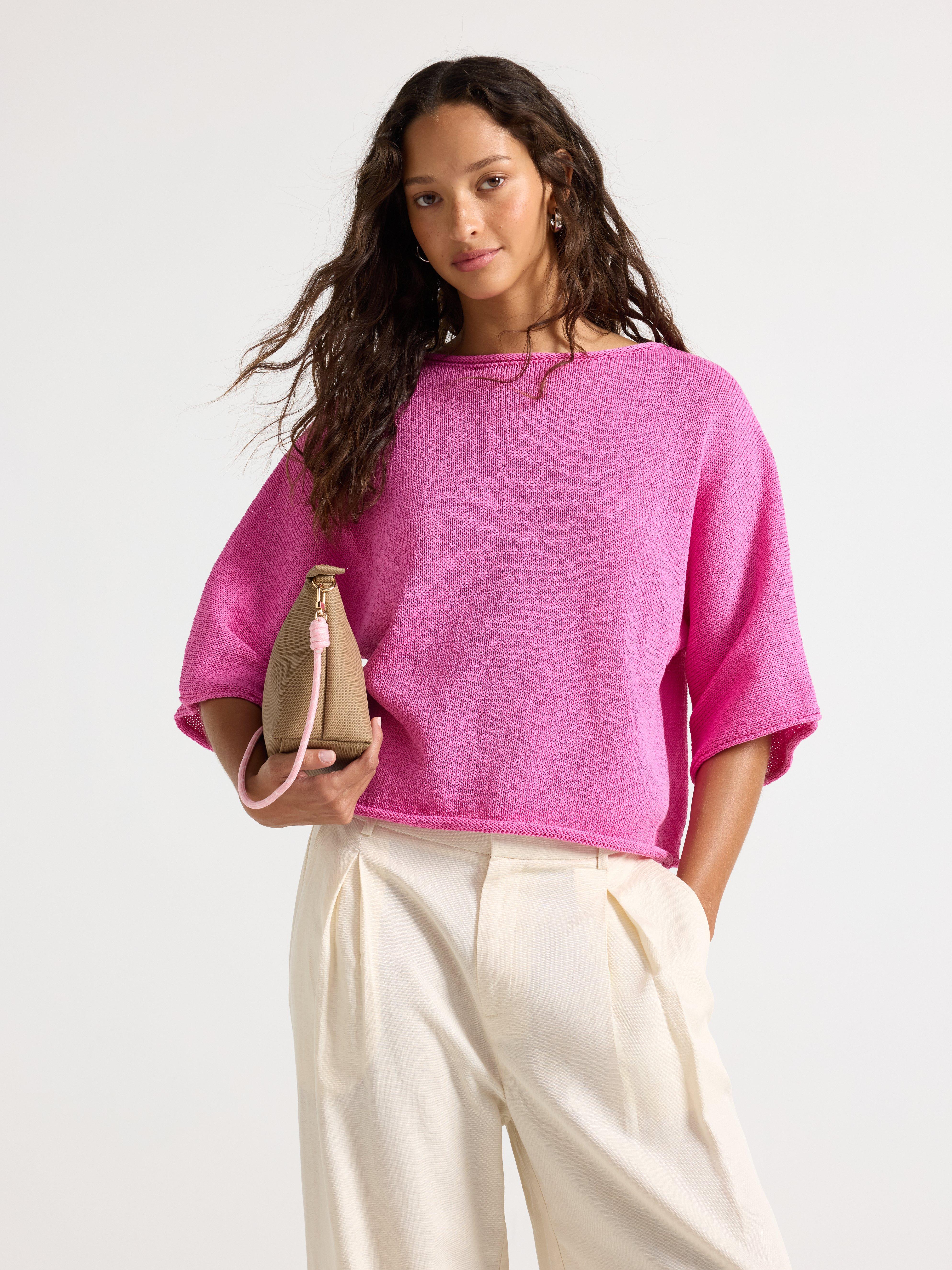 Sweater - Womens Wear - Pink