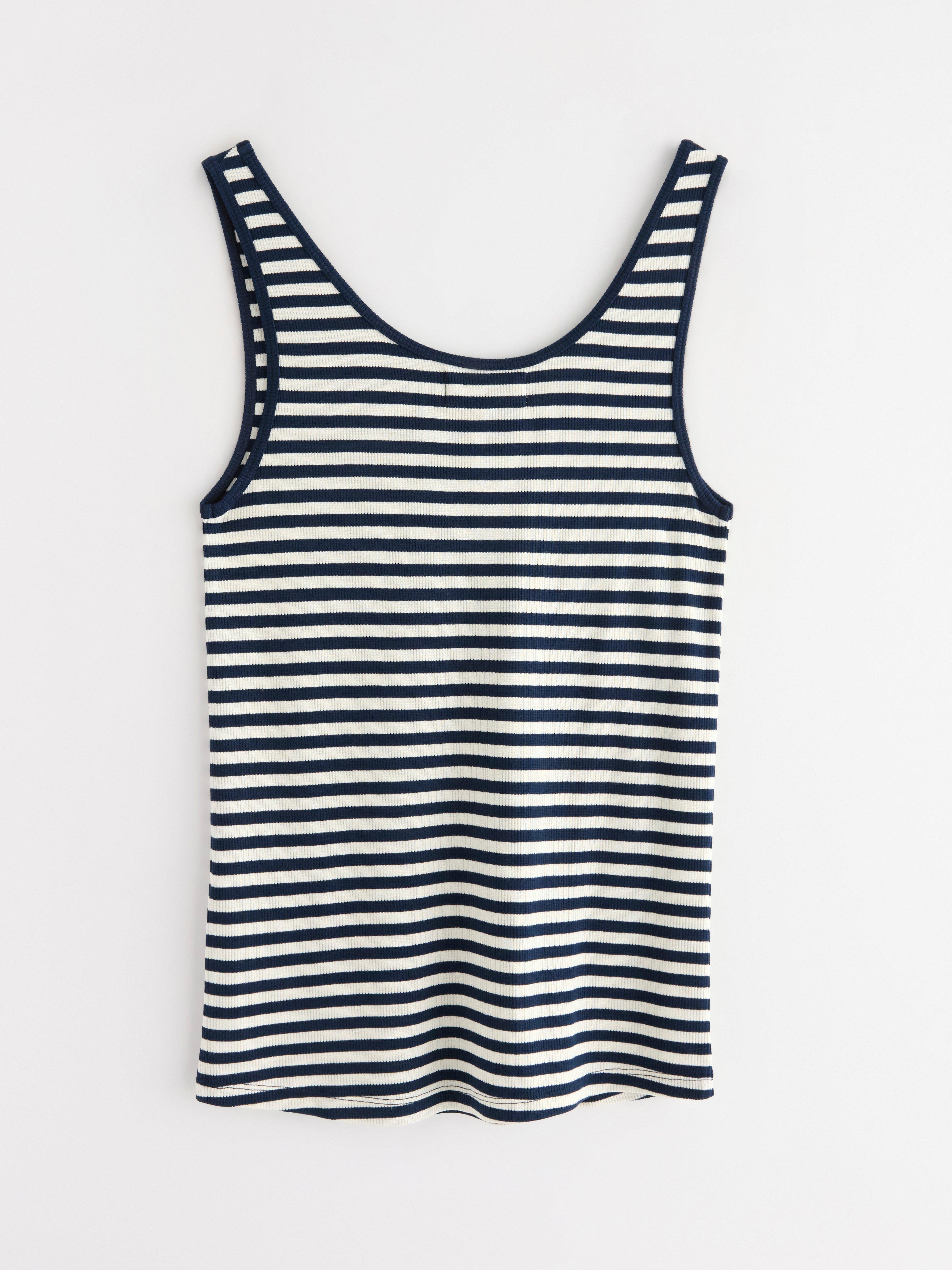 Singlet - Dame - Blå
