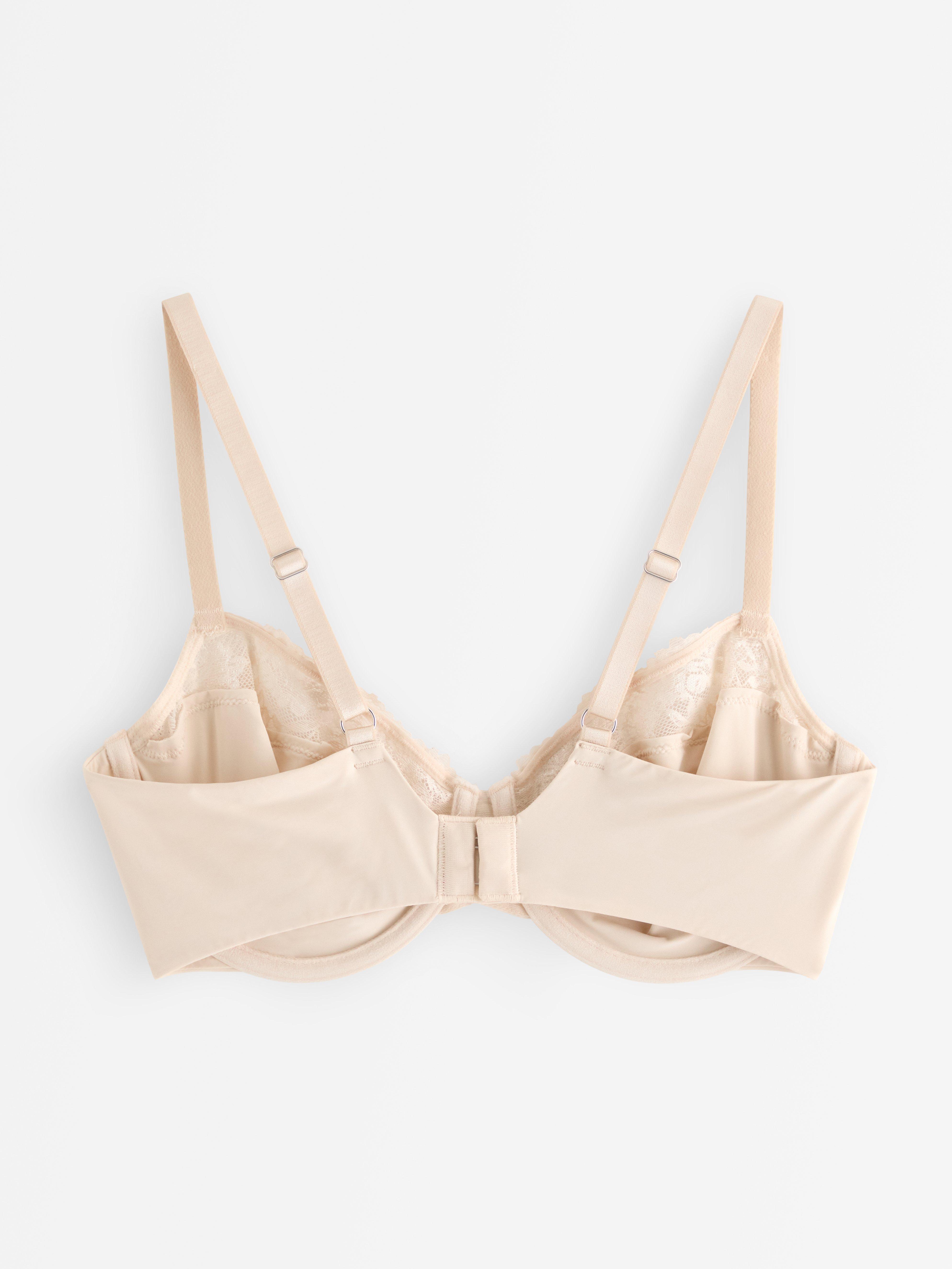 Uvatteret bh - Undertøj - Beige