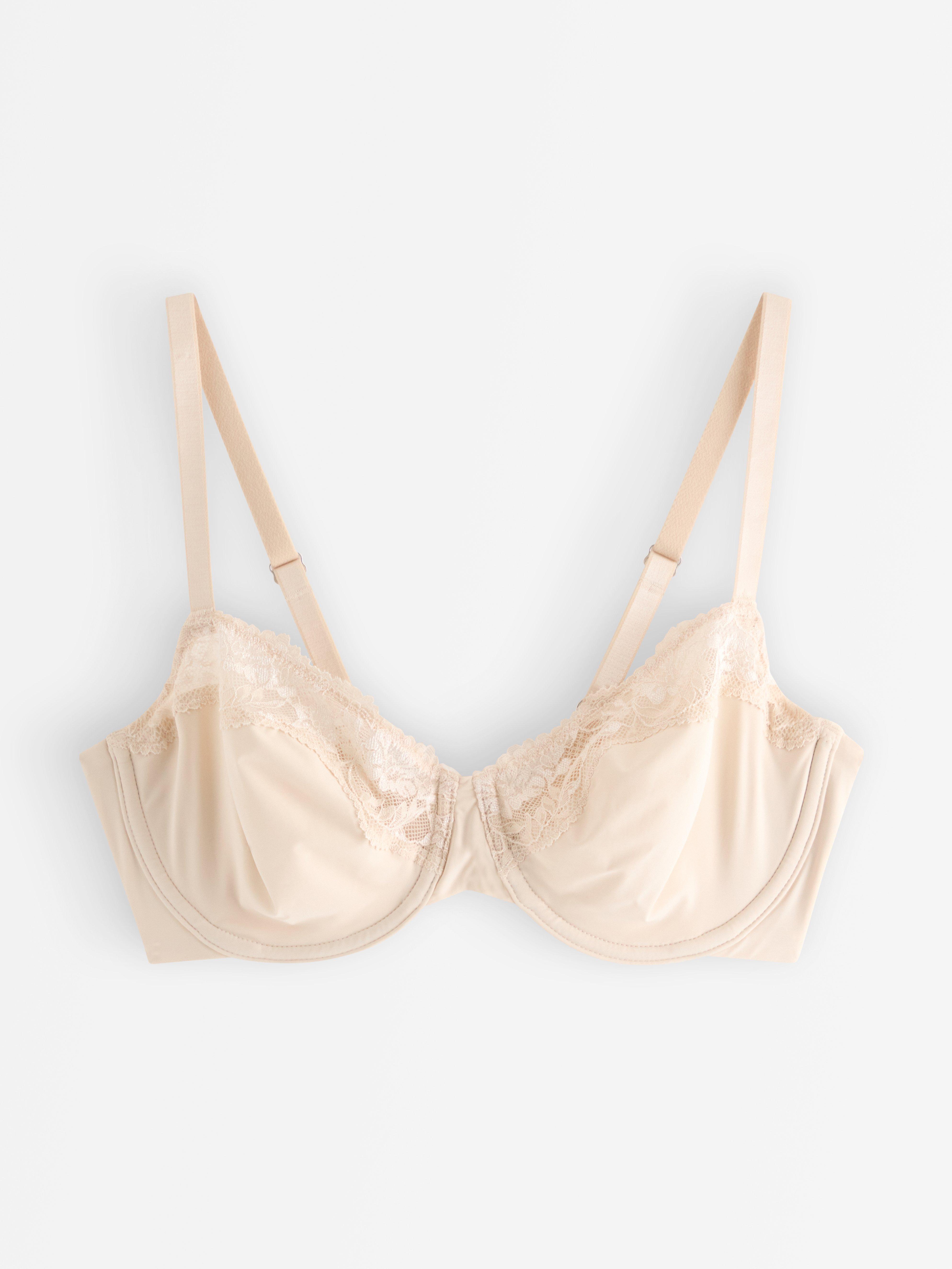 Podprsenka bez vypchávok - Spodná bielizeň - Béžová