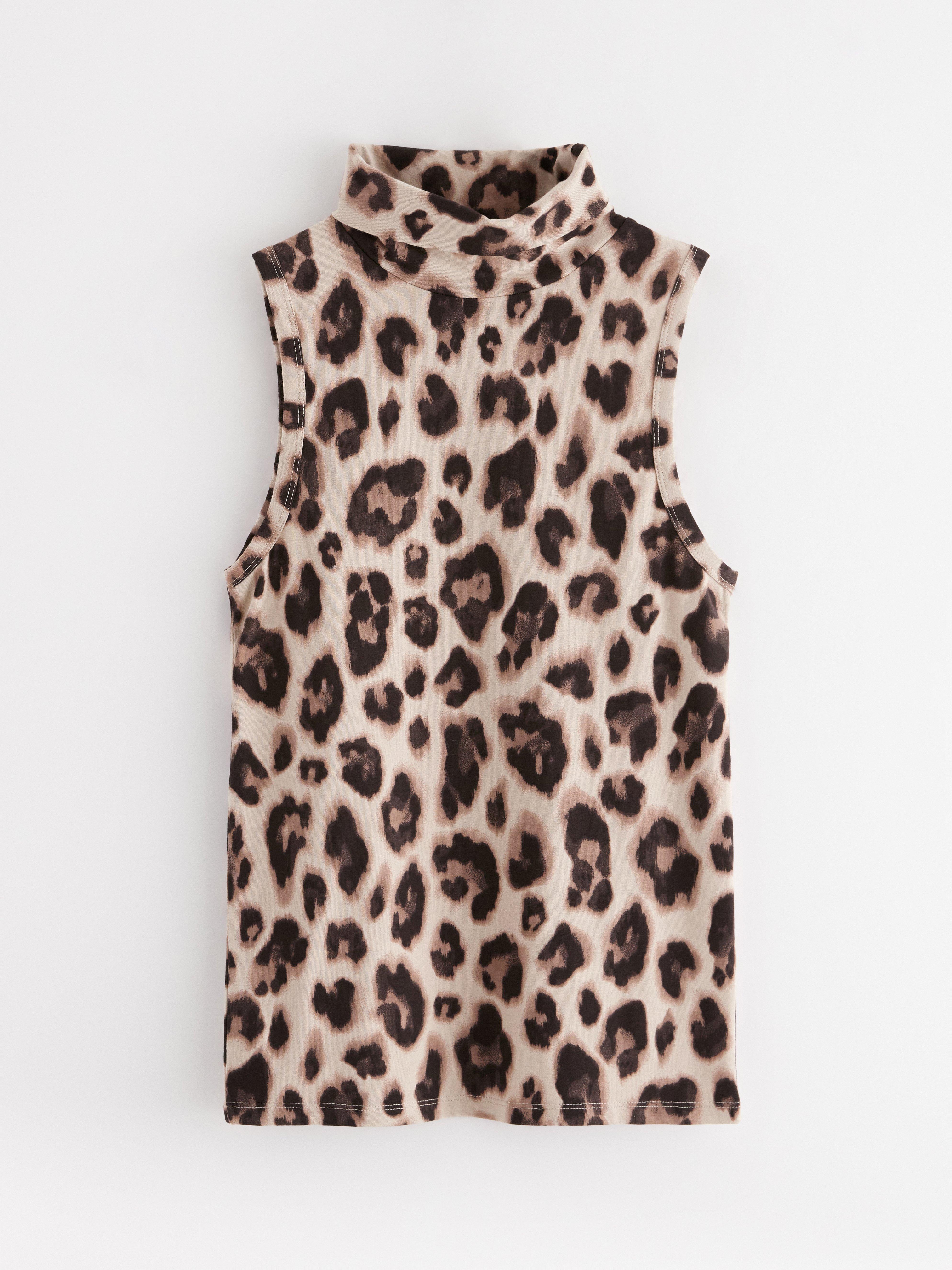 Roller Neck Top - Womens Wear - Beige