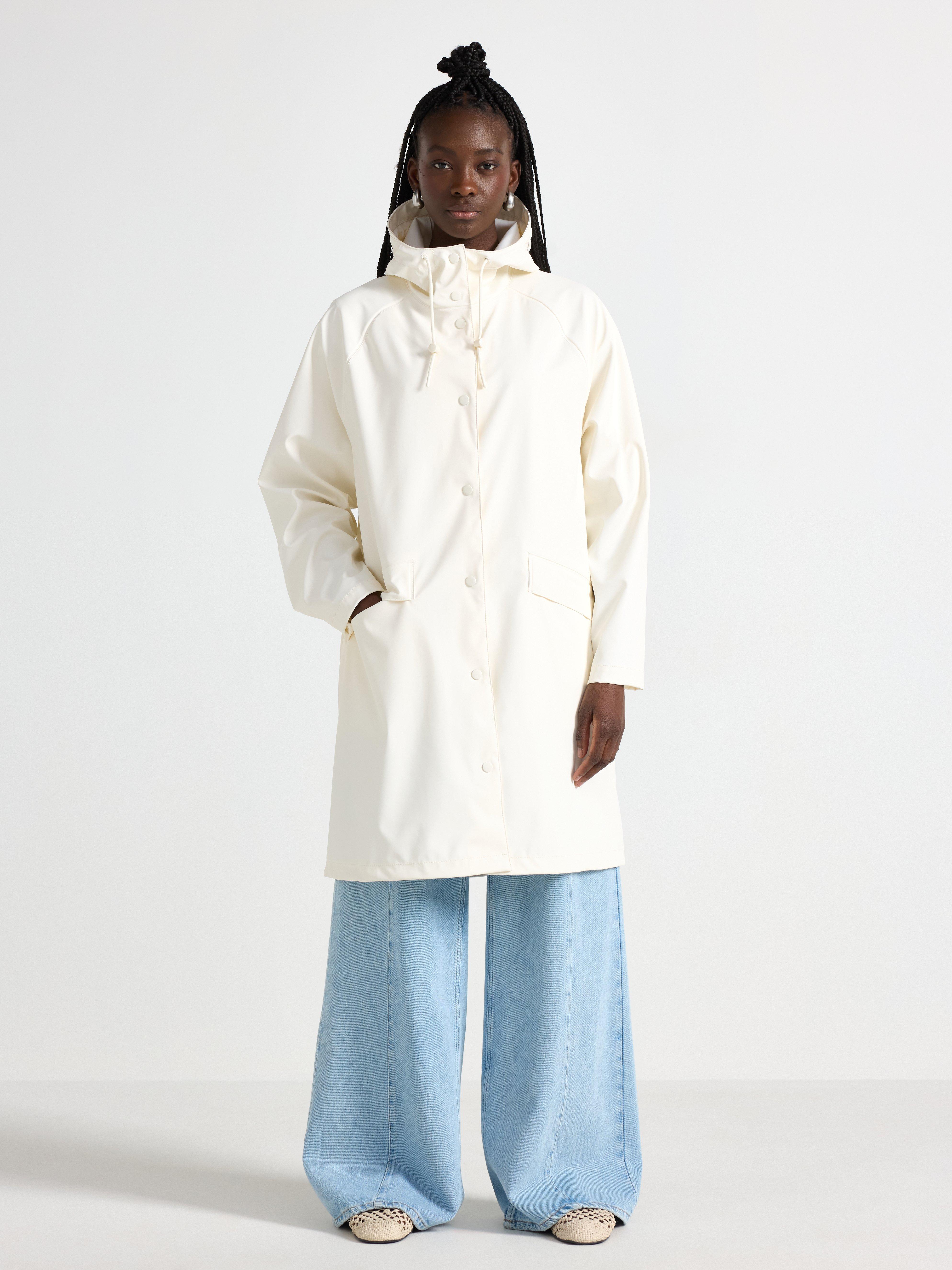 Sadetakki - Naiset - Valkoinen