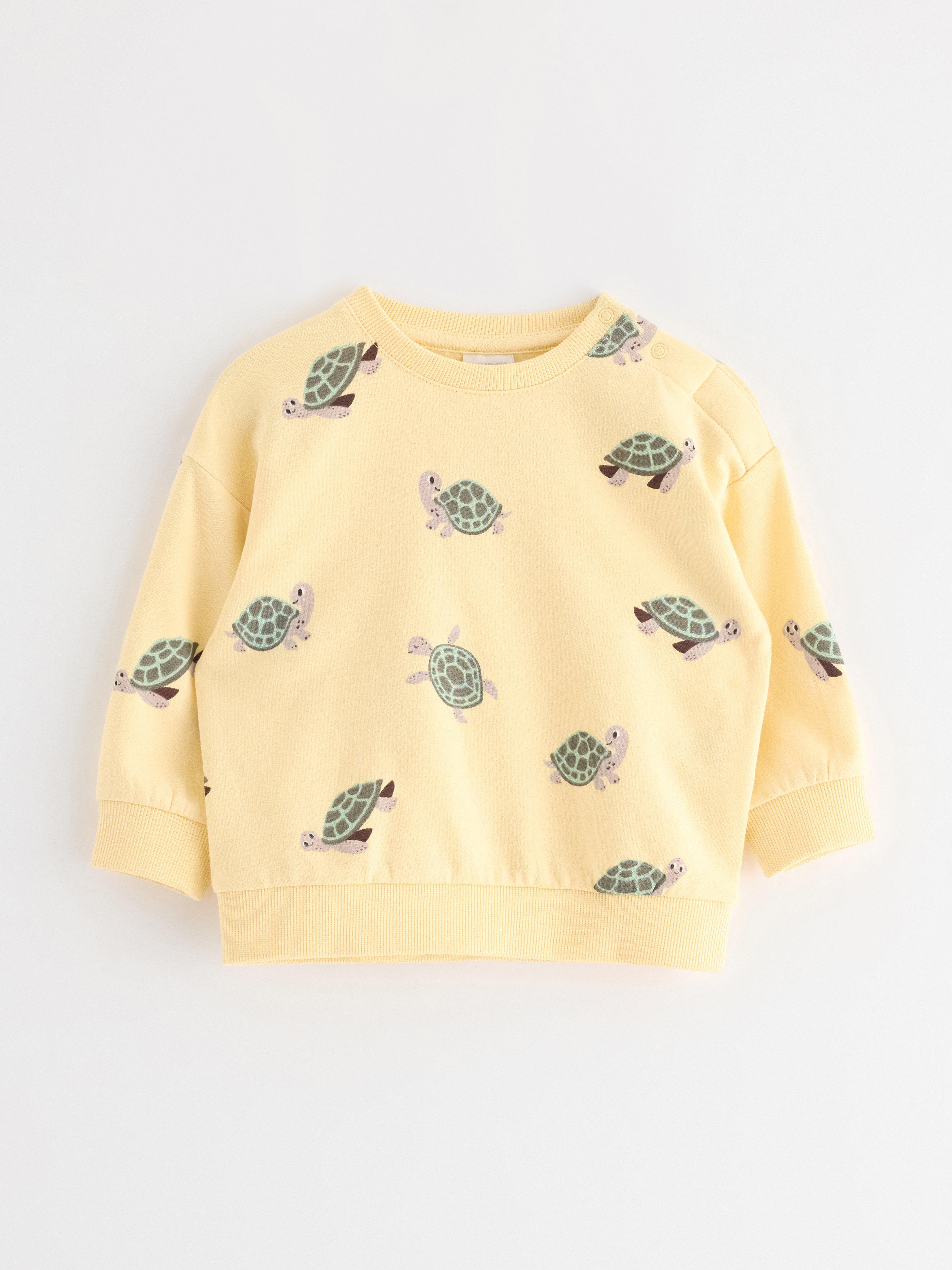 Sweater - Børn - Gul