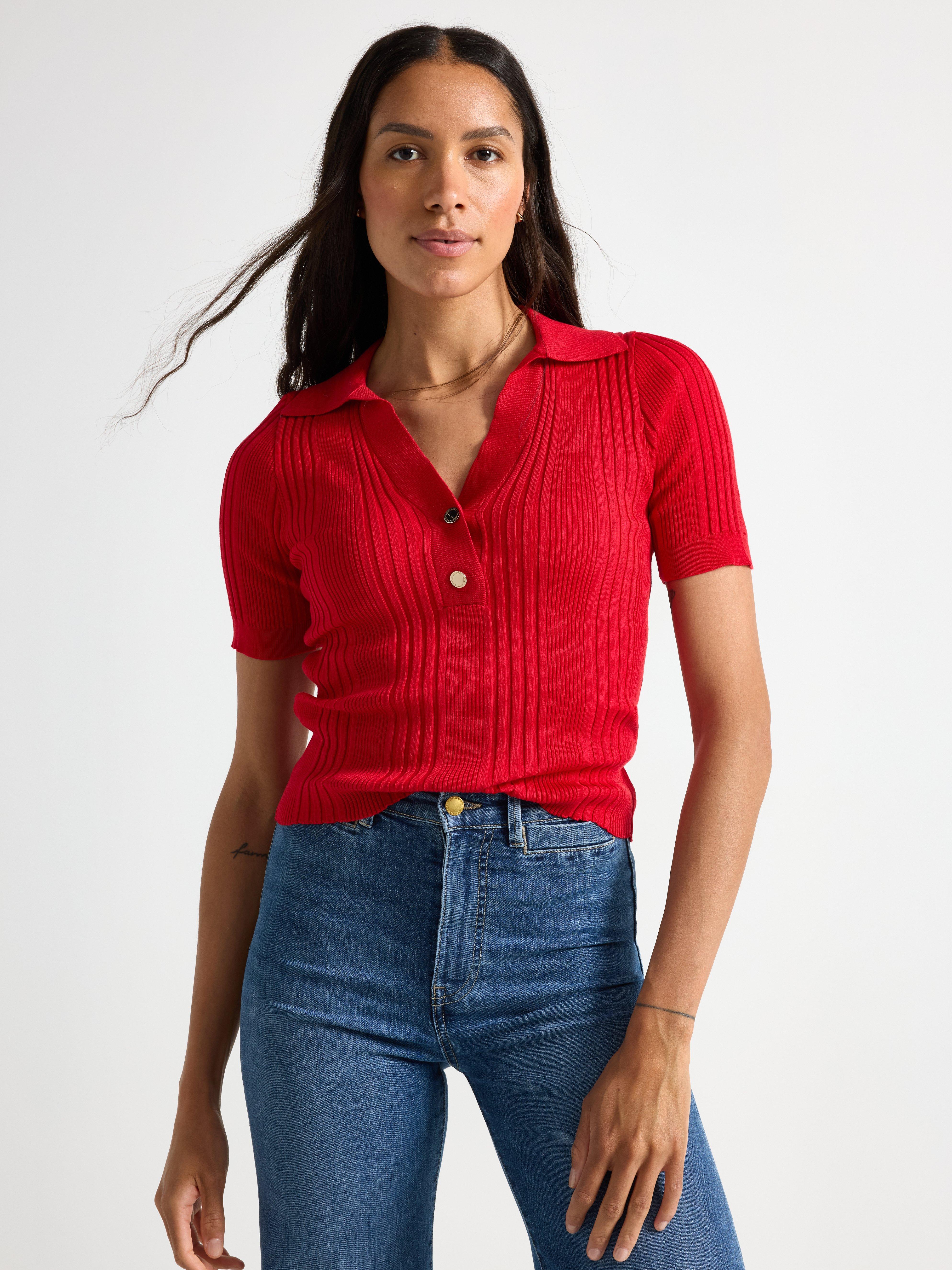 Sweater - Womens Wear - Red