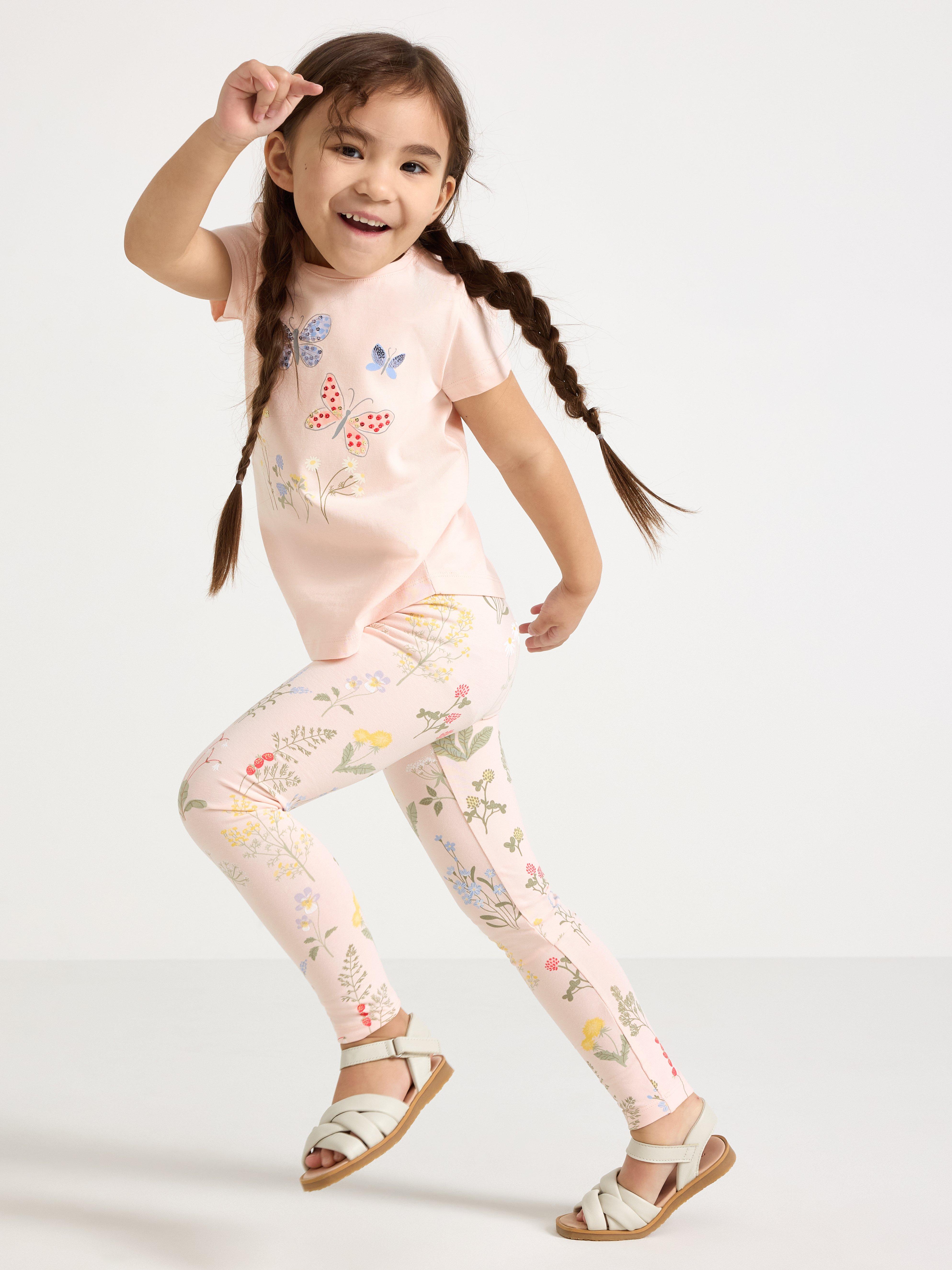 Leggings - Barn - Rosa