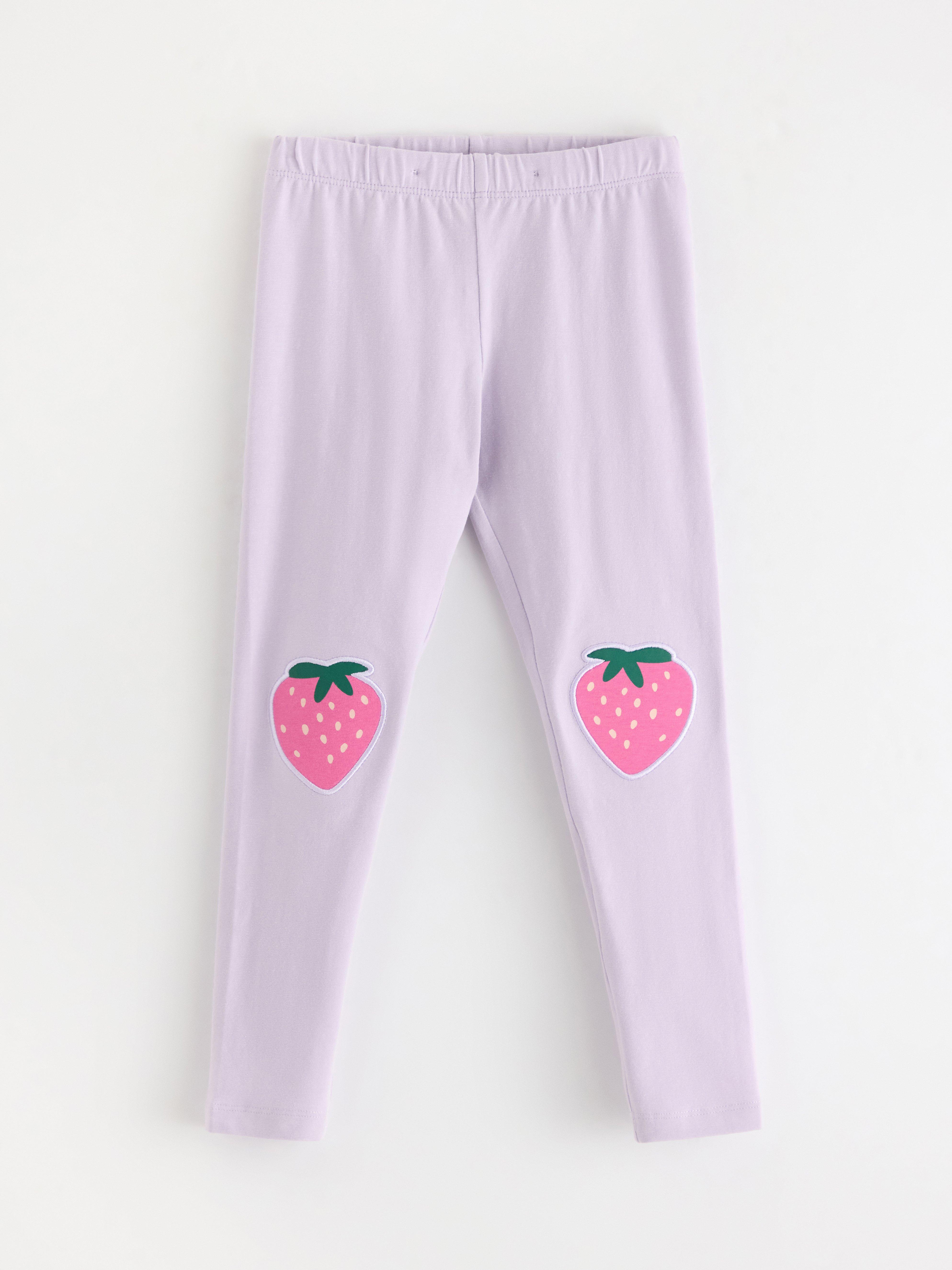 Leggings - Børn - Lilla