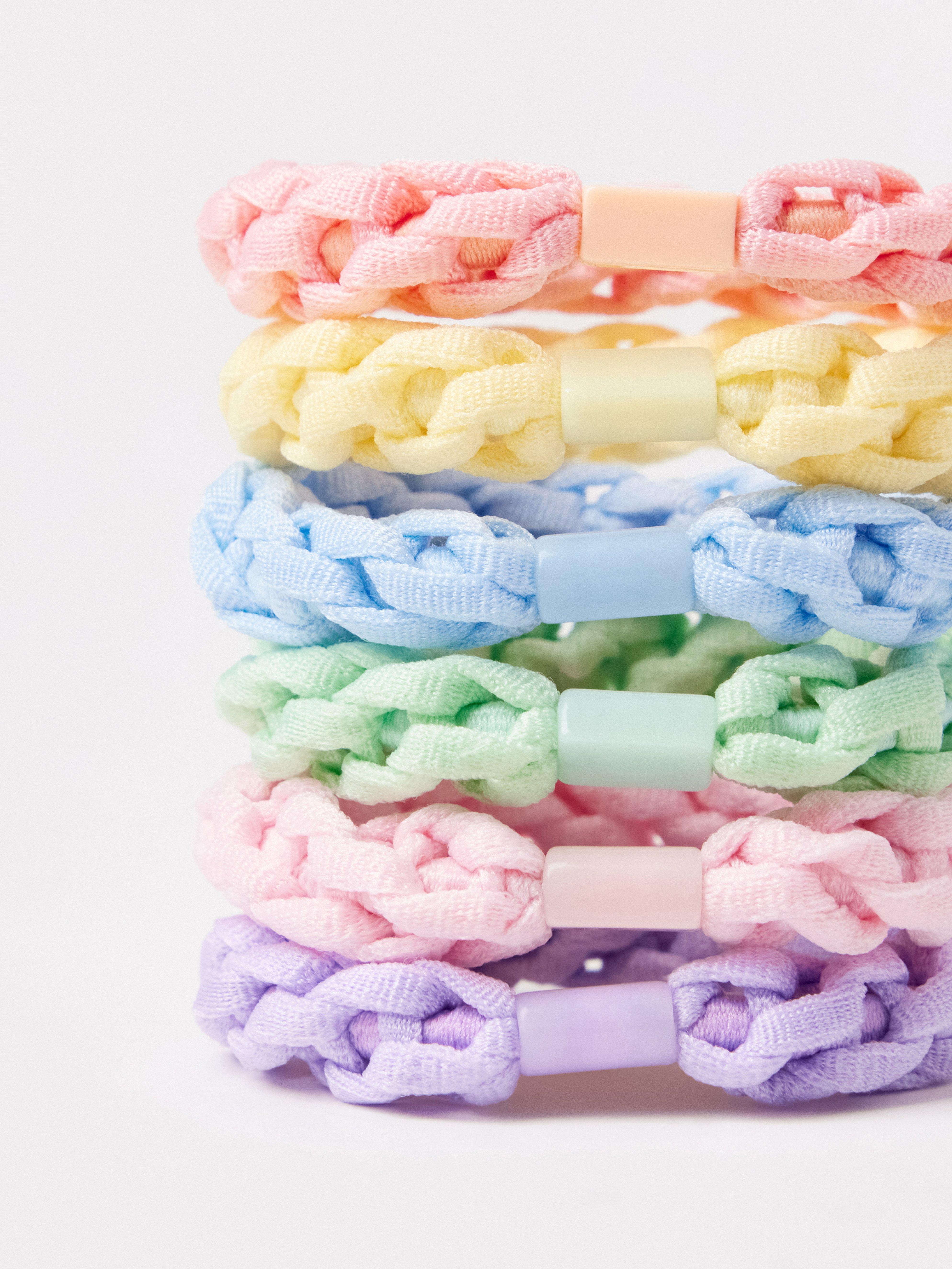 Hair Elastics - Kids Wear - Pink