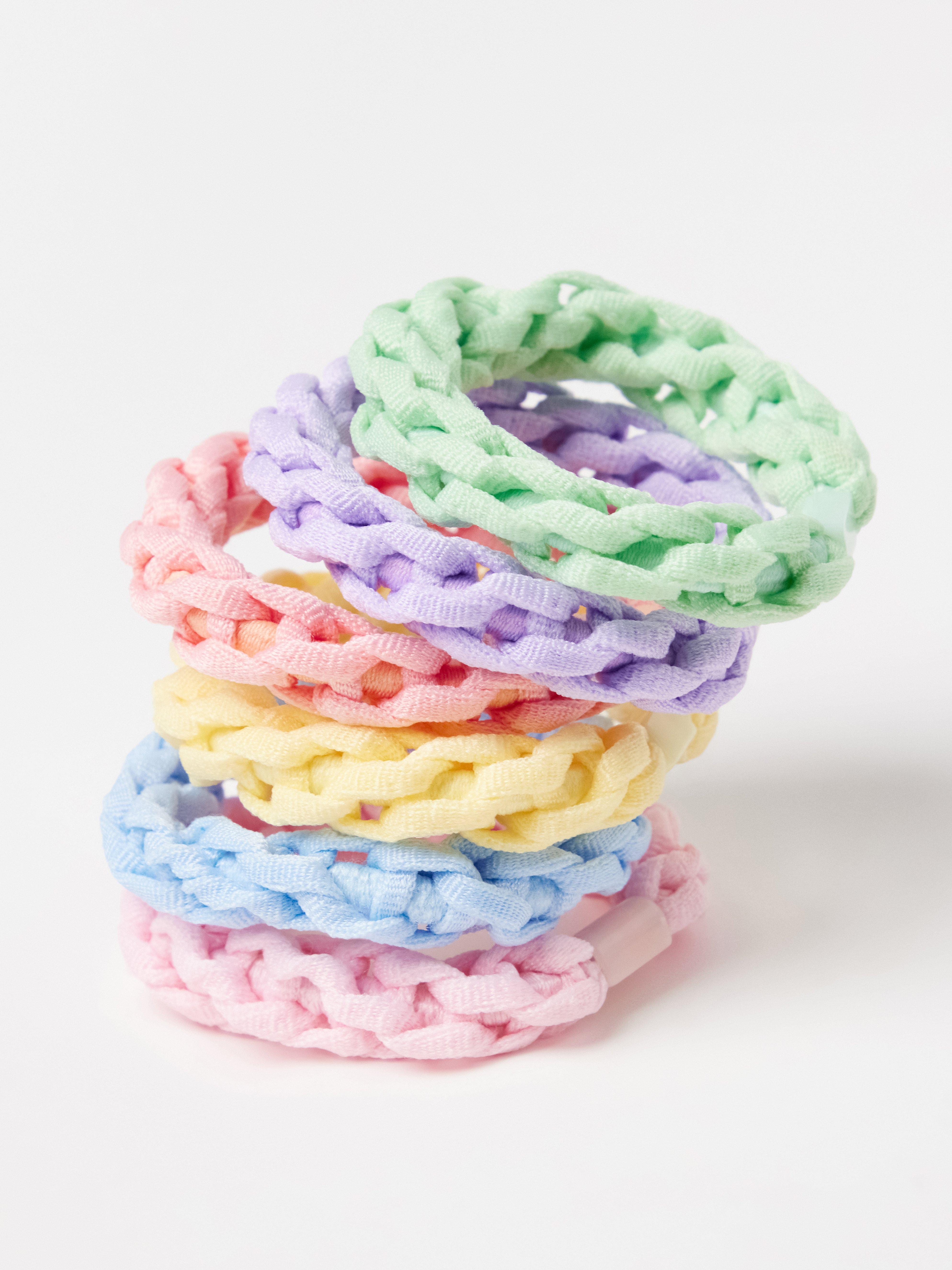 Hair Elastics - Kids Wear - Pink