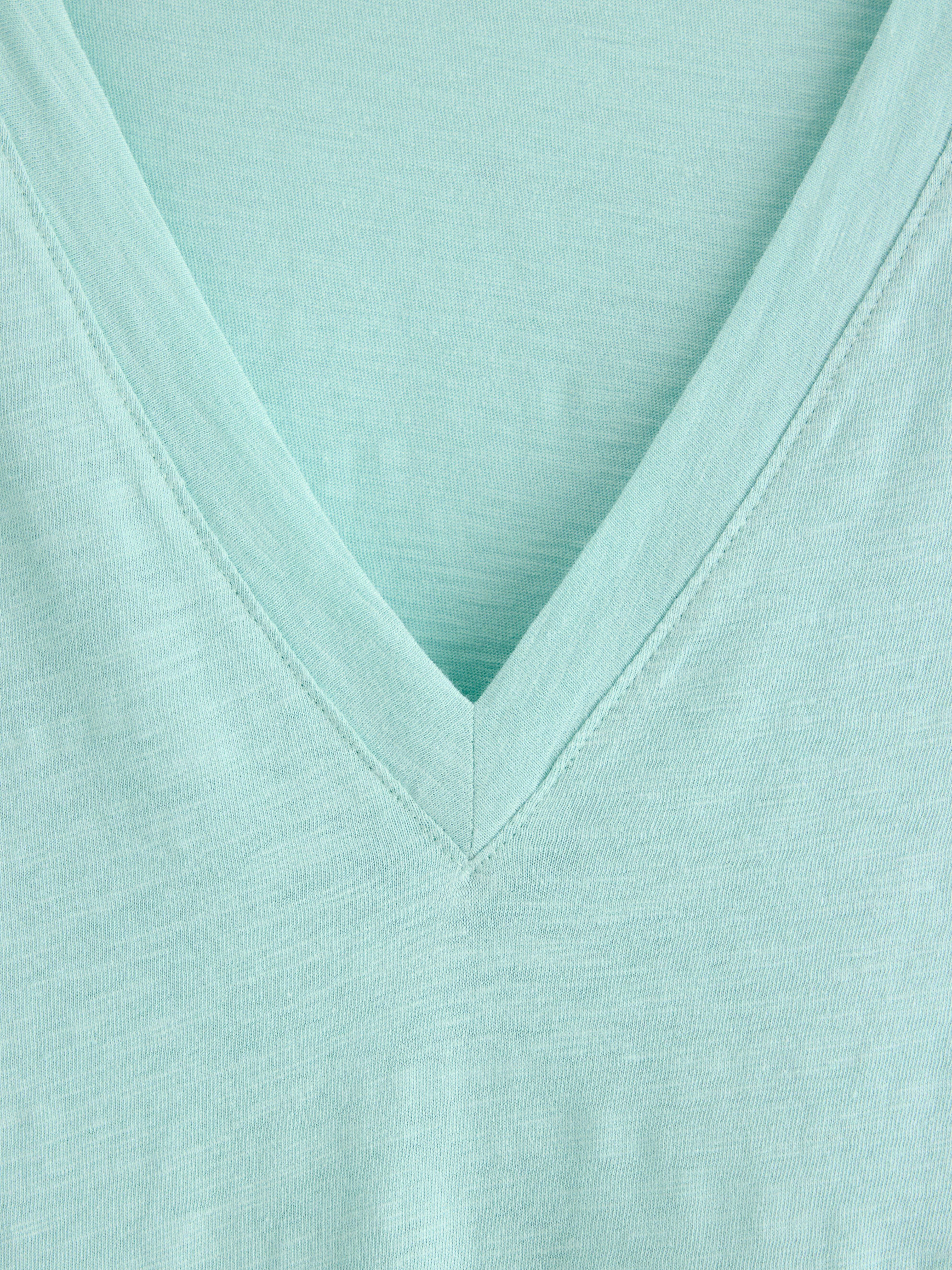 T-shirt - Dam - Turkos