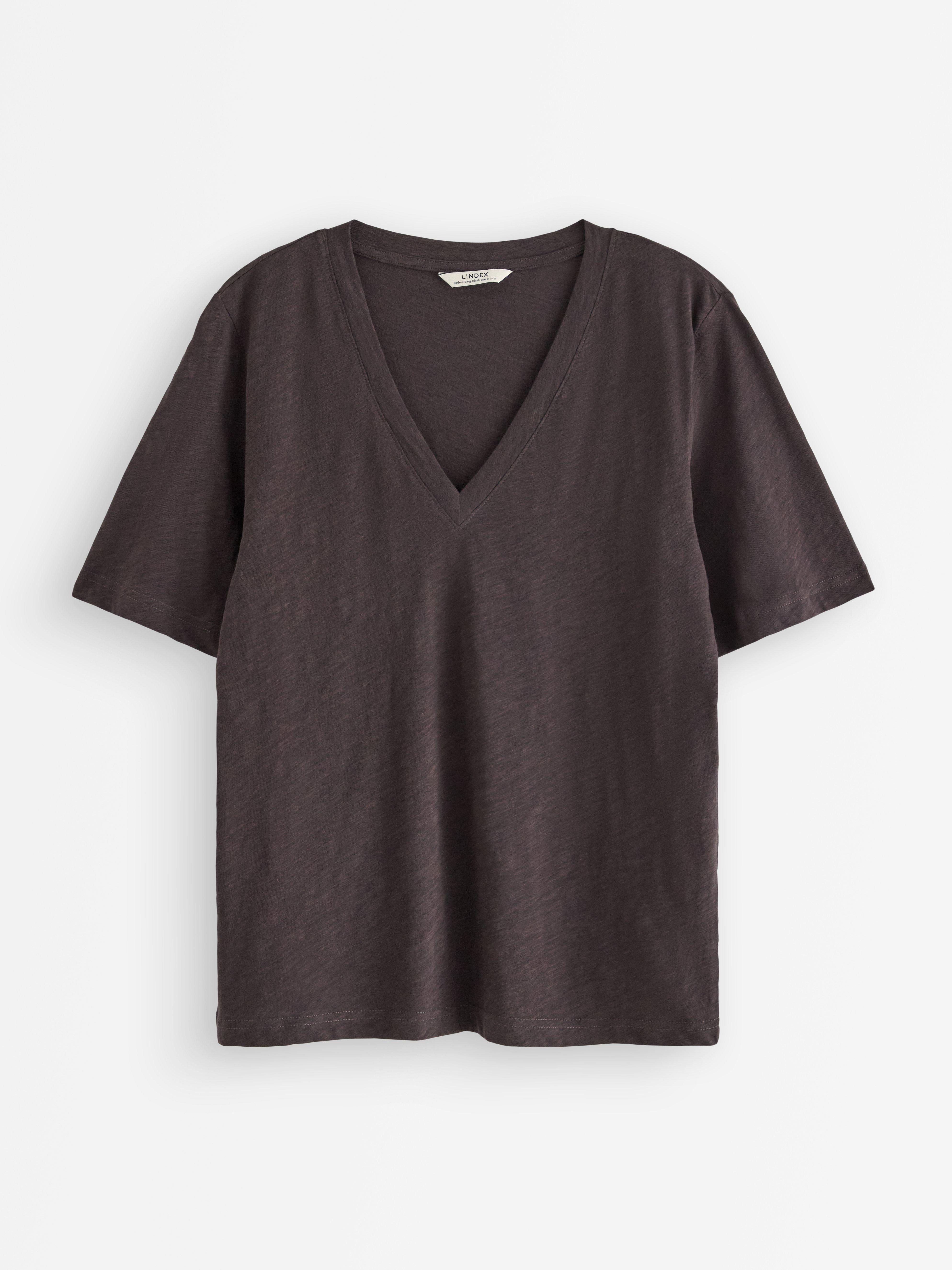 T-shirt - Dame - Brun