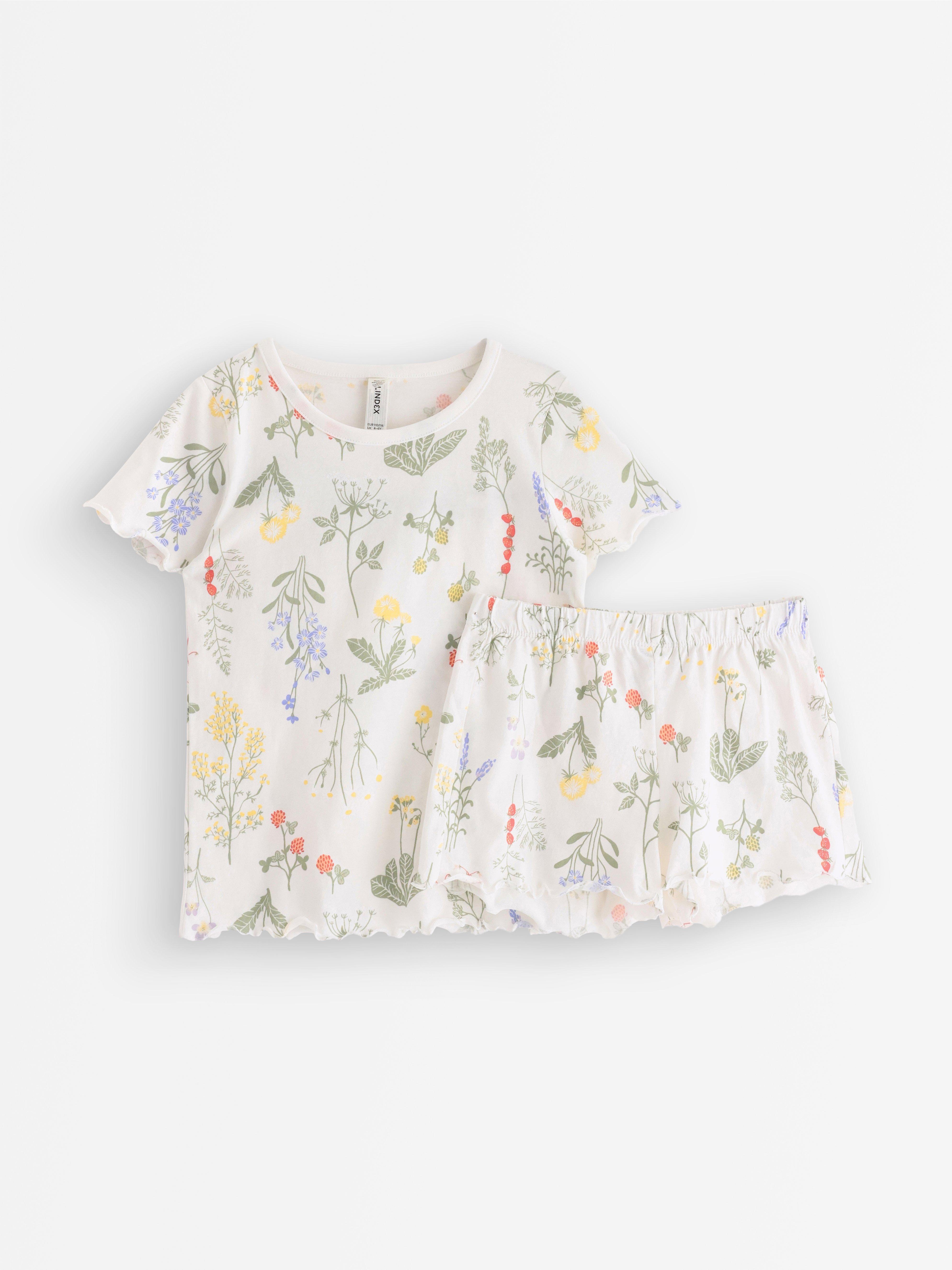 Pyjama - Lapset - Valkoinen